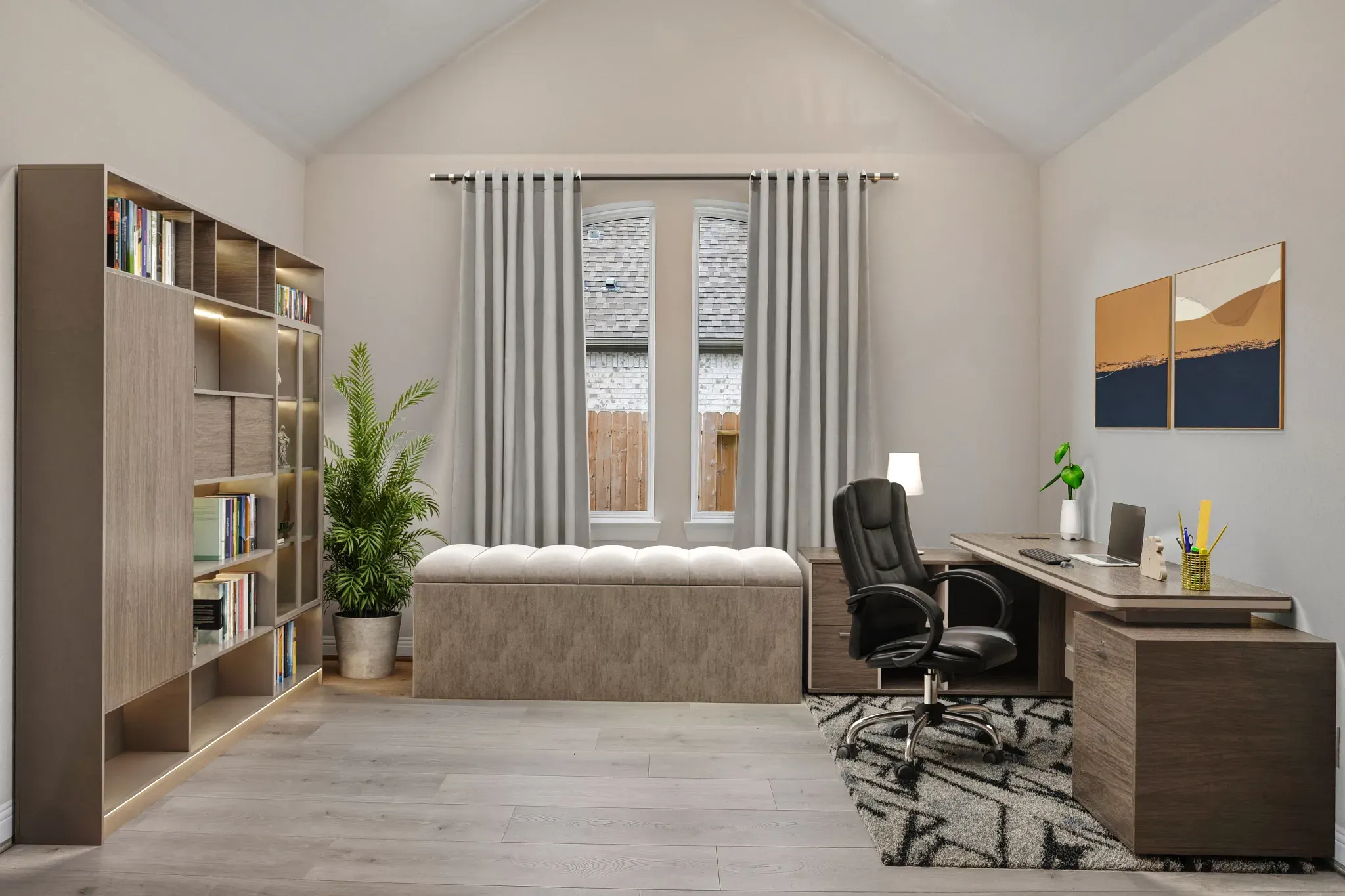 Homesite 4205 Study - Staged