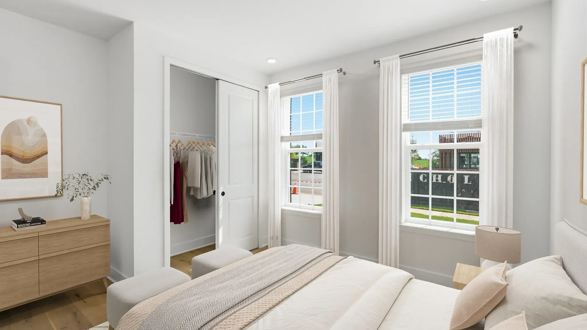 Synergy Virtually Staged Guest Bed