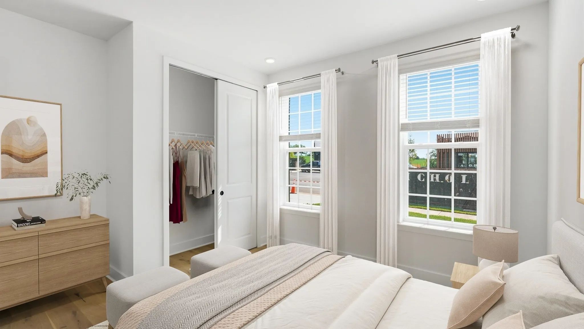 Synergy Virtually Staged Guest Bed
