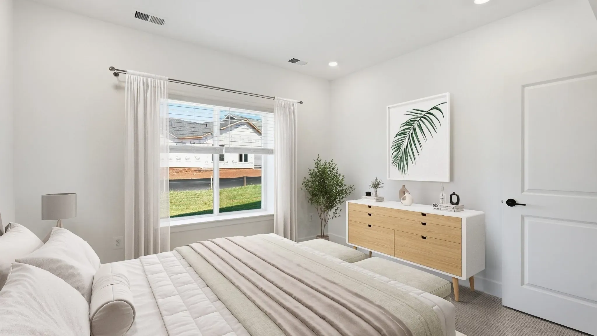 Synergy Virtually Staged Guest Bed