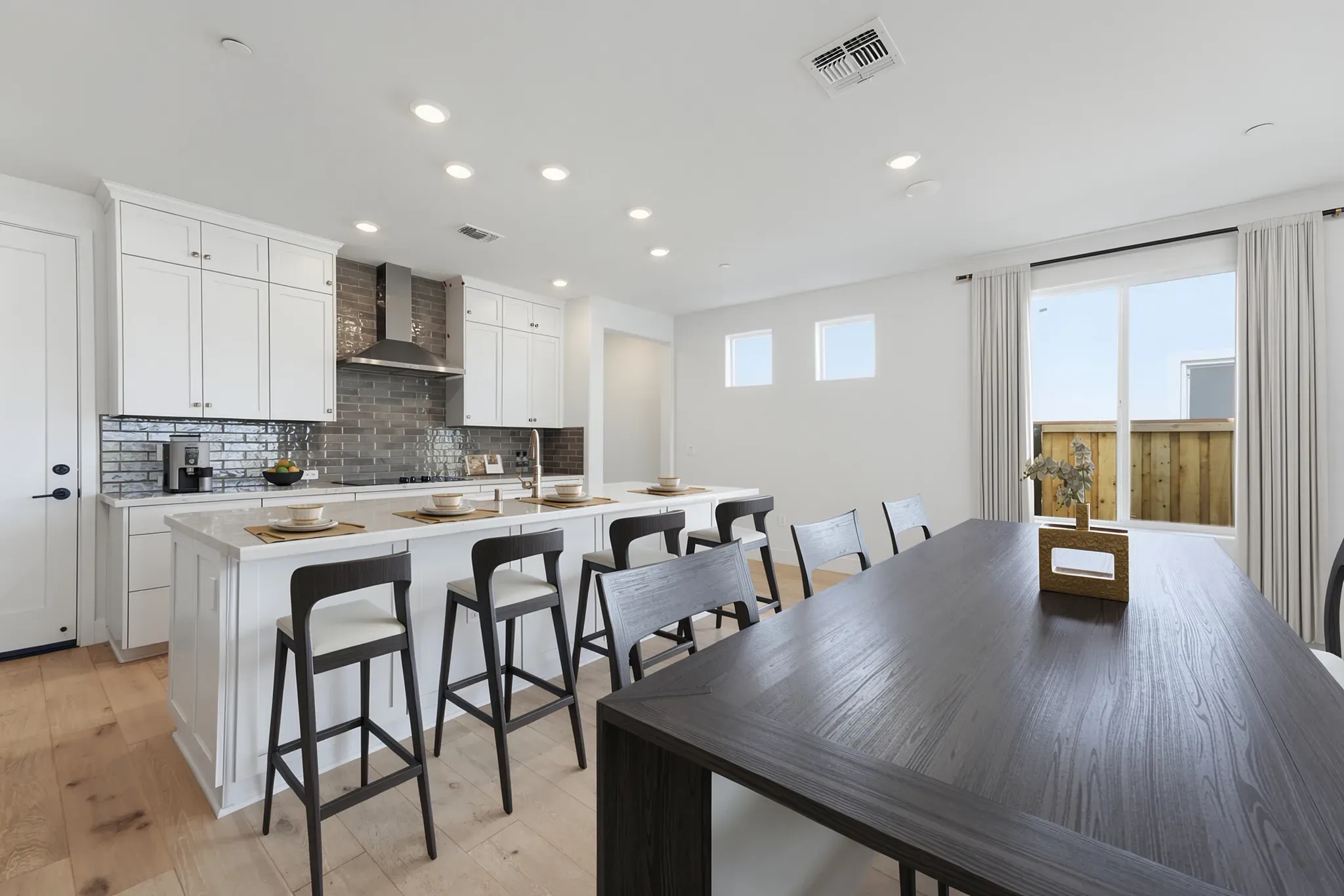 Virtual Staging of Kitchen