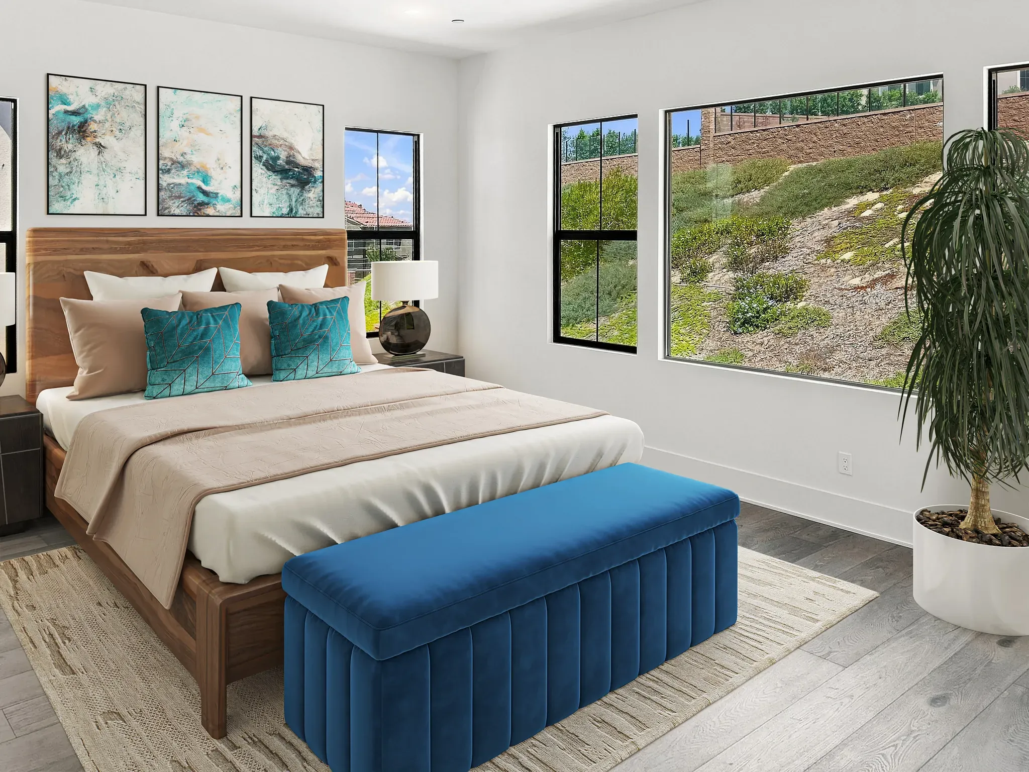 Lot 102 Primary Bed AI Generated Image