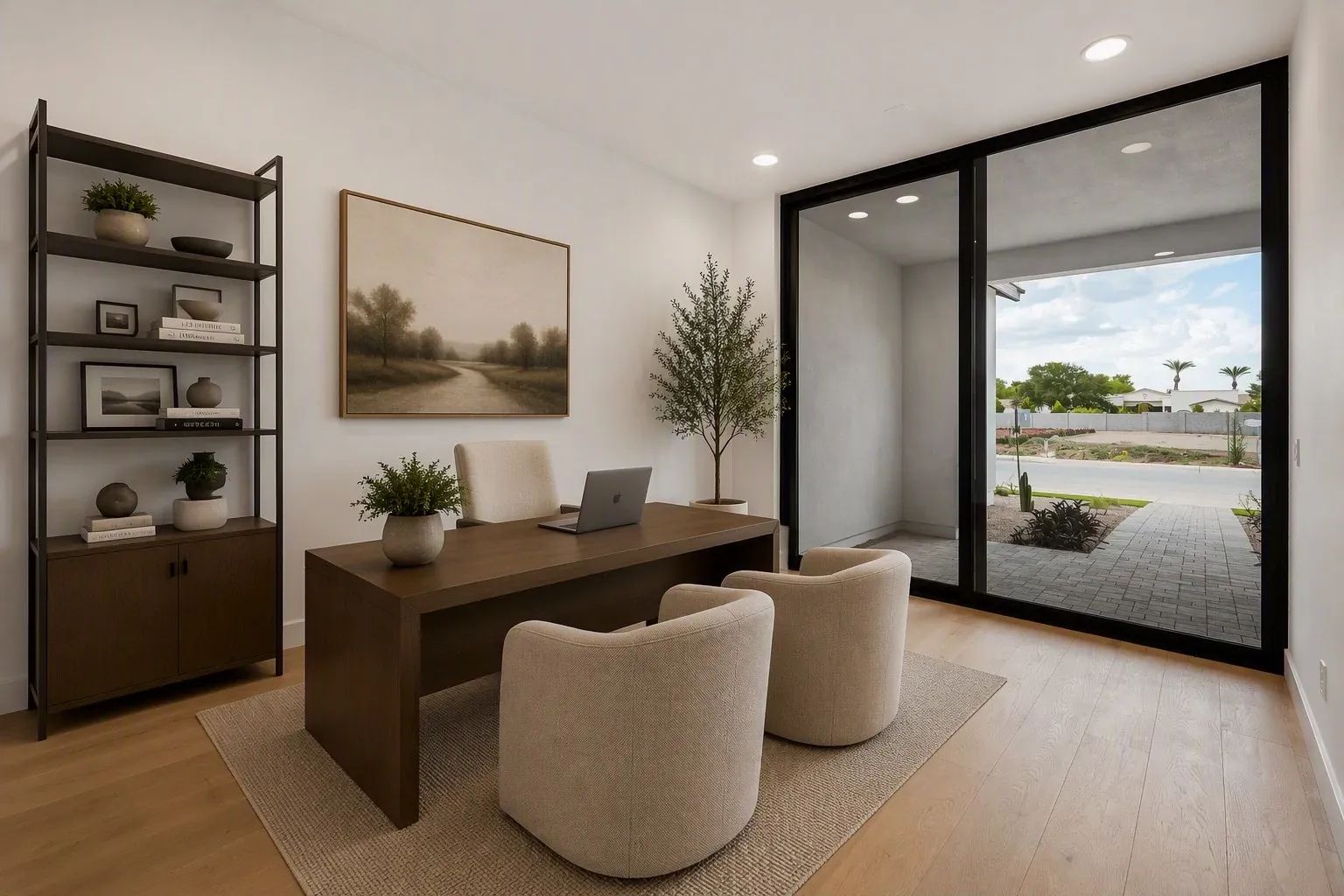 Office Virtually Staged