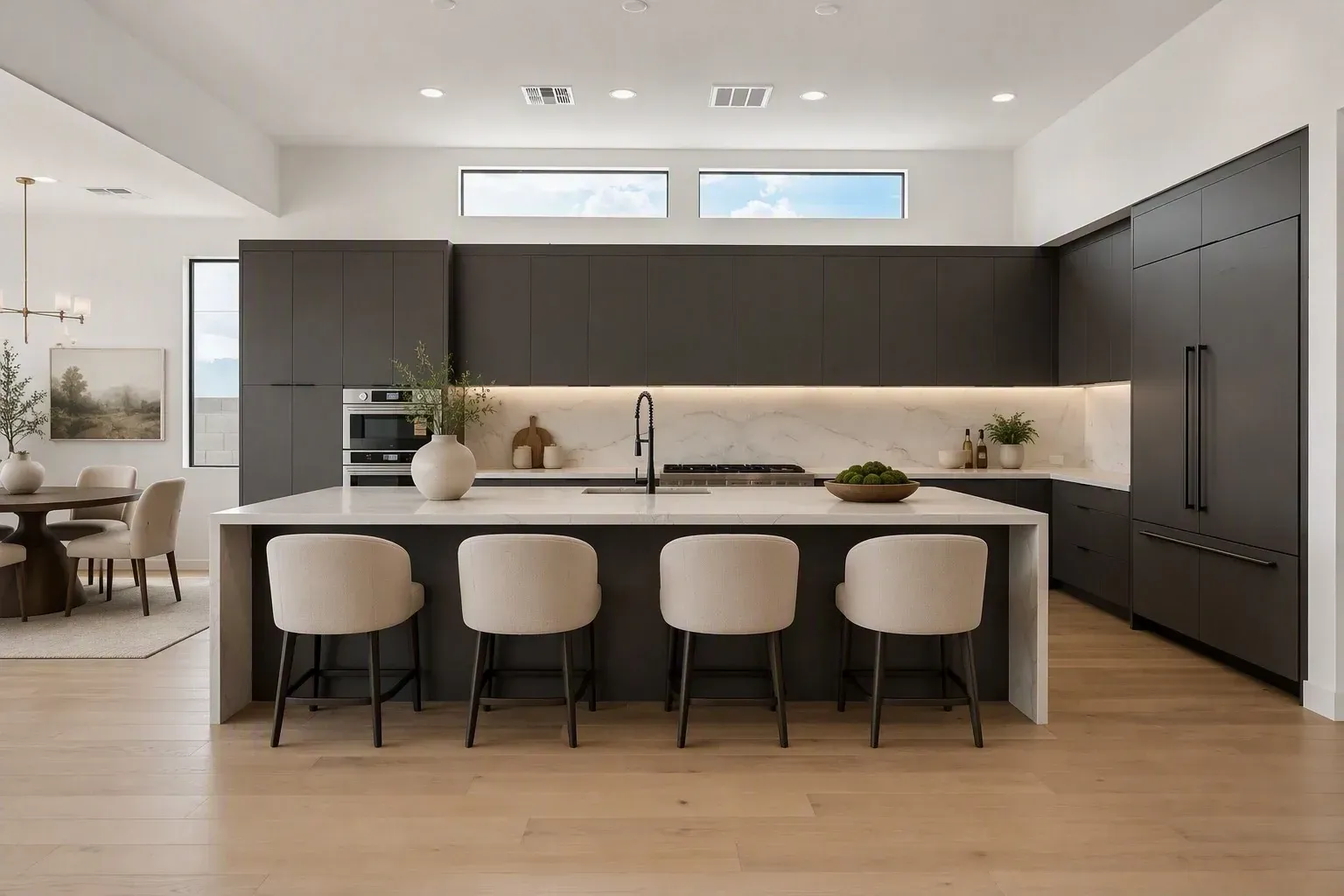 Kitchen Virtually Staged