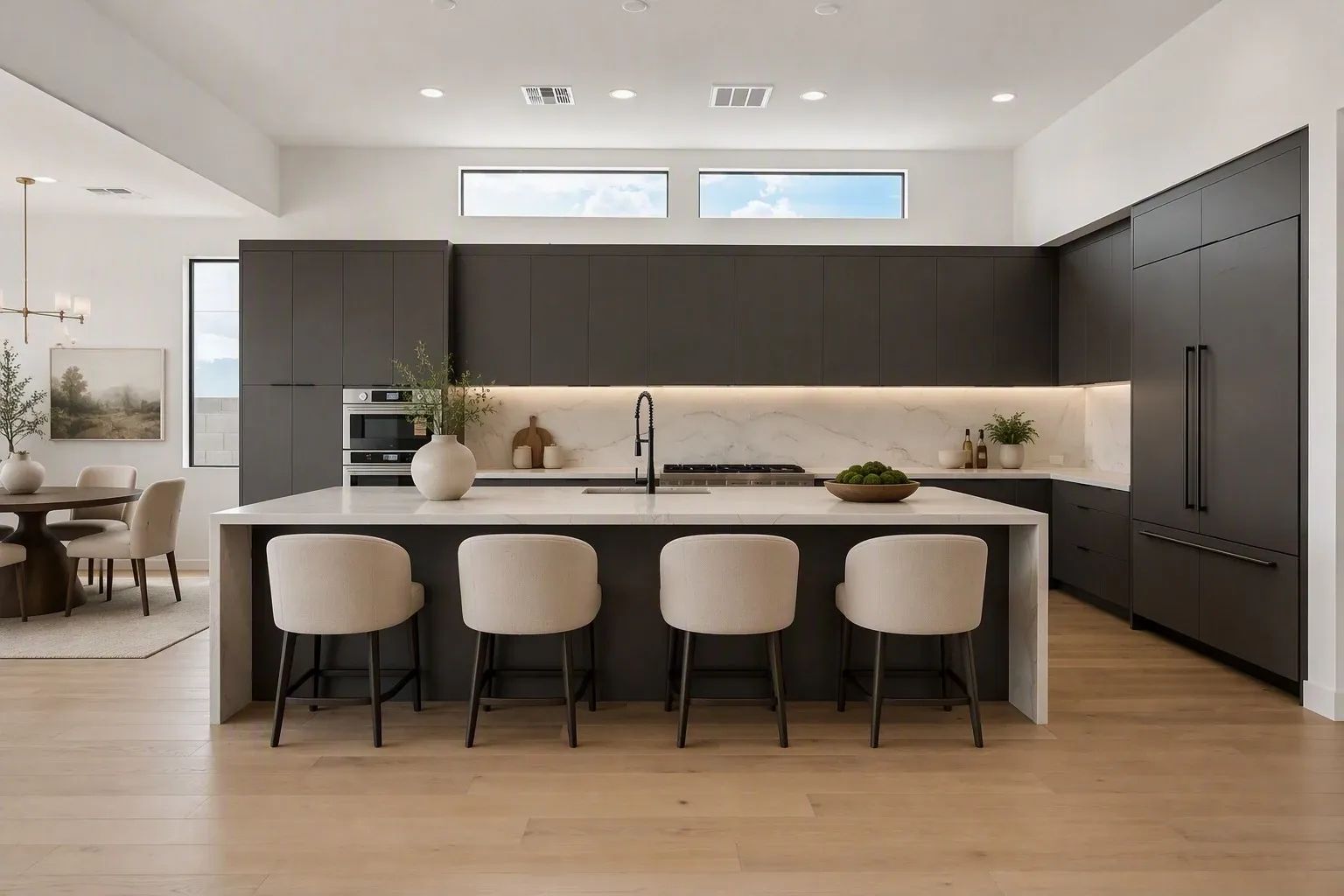 Kitchen Virtually Staged