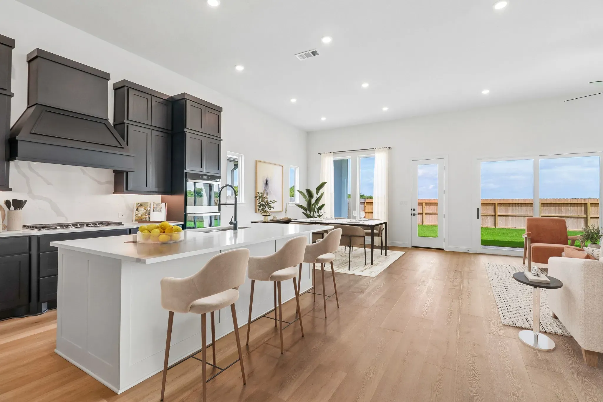 Homesite 9206 Kitchen/Dining - Staged