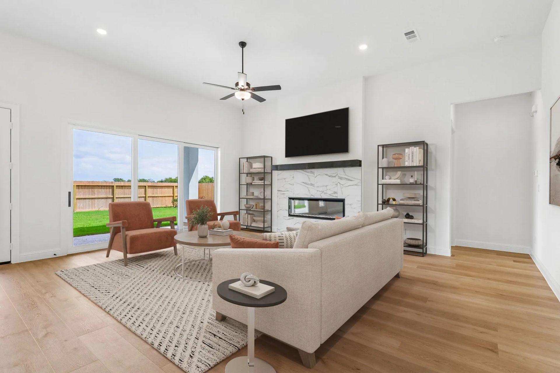 Homesite 9206 Great Room - Staged