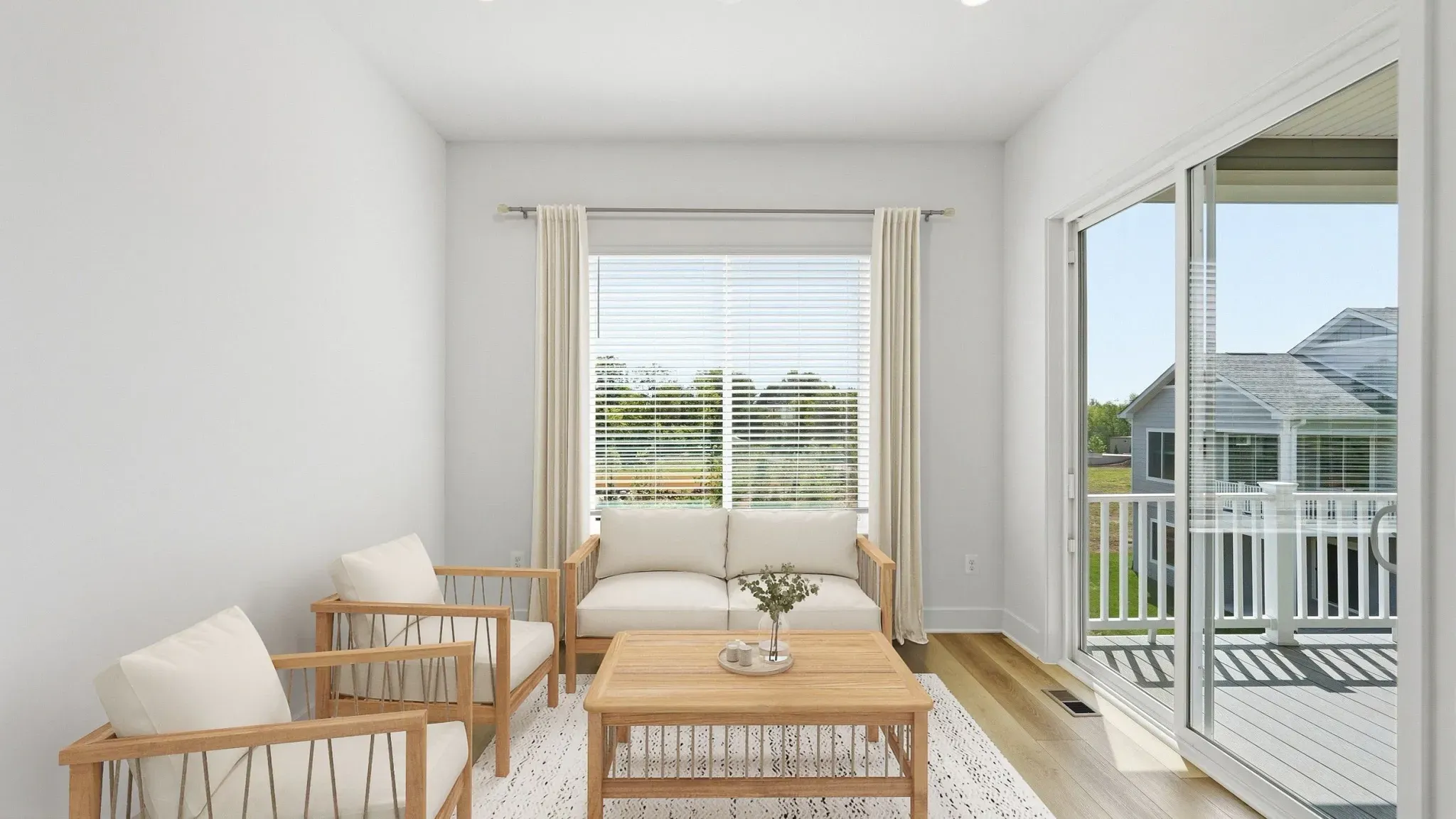 Wonder Virtually Staged Morning Room