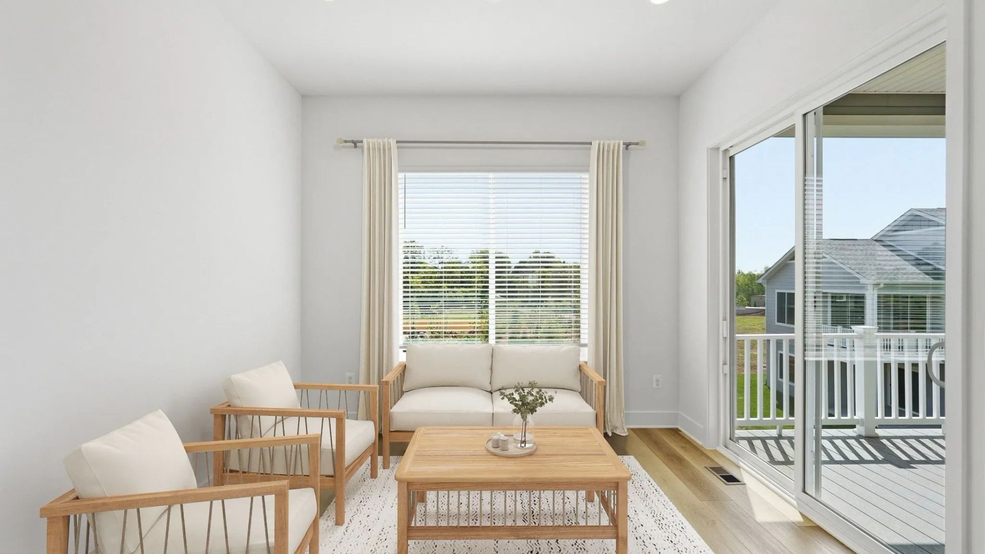 Wonder Virtually Staged Morning Room