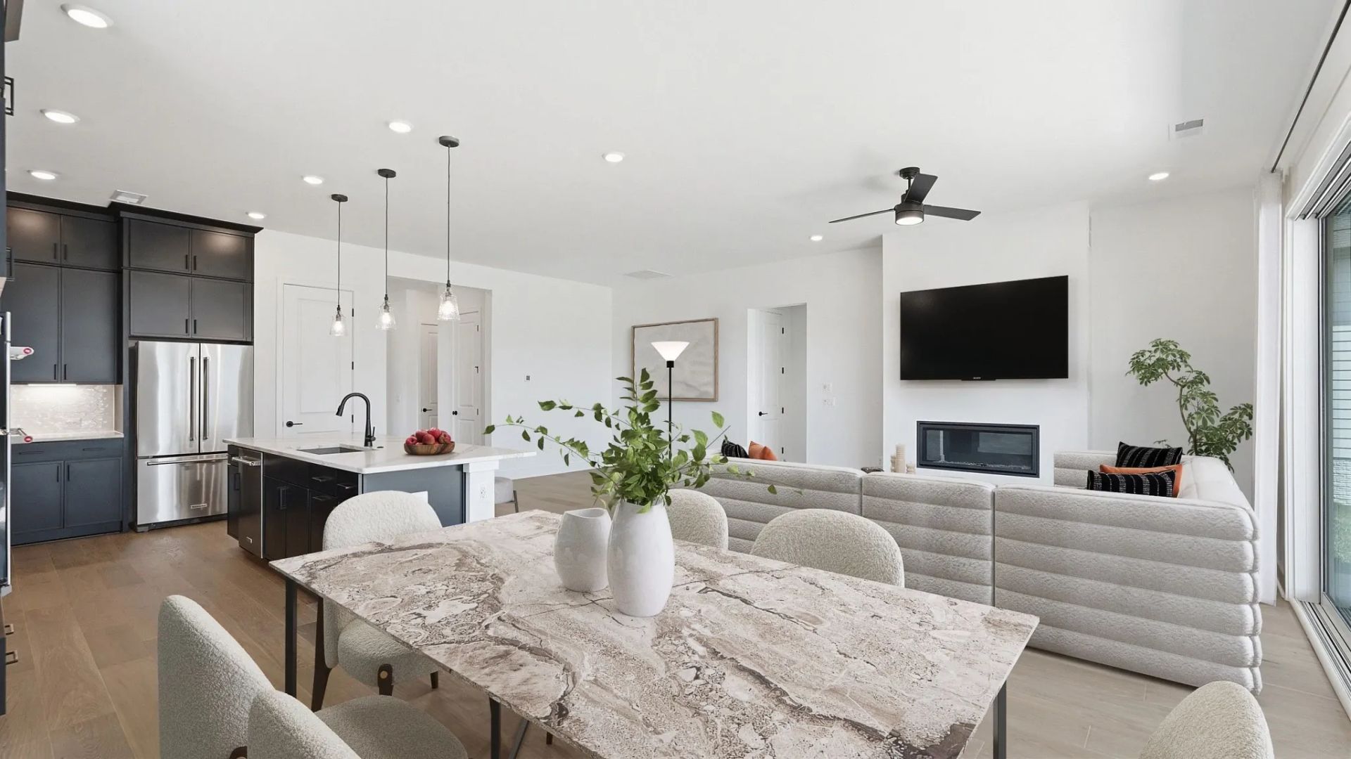 Vantage Virtually Staged Great Room