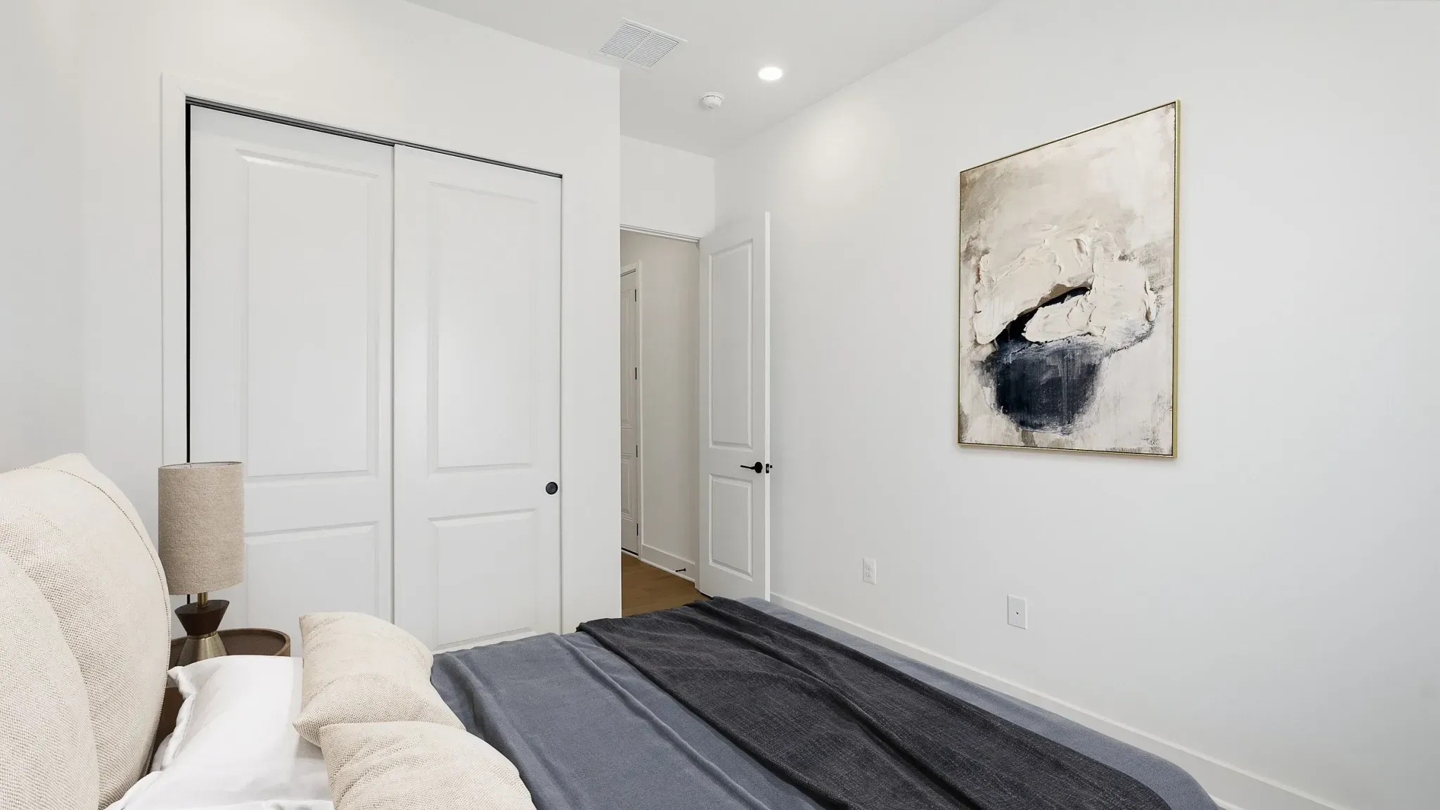 Vantage Virtually Staged Guest Bed
