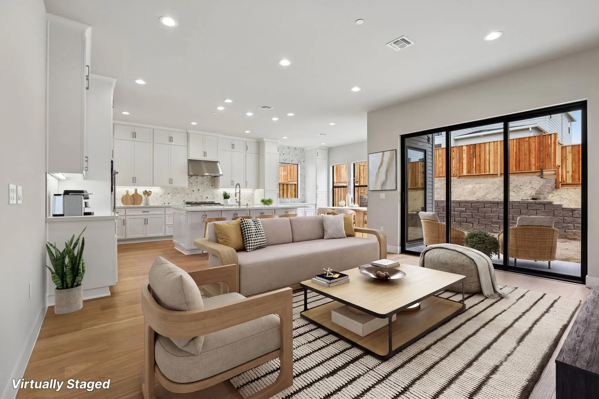 Light House Homesite 657 Great Room Virtually Stag
