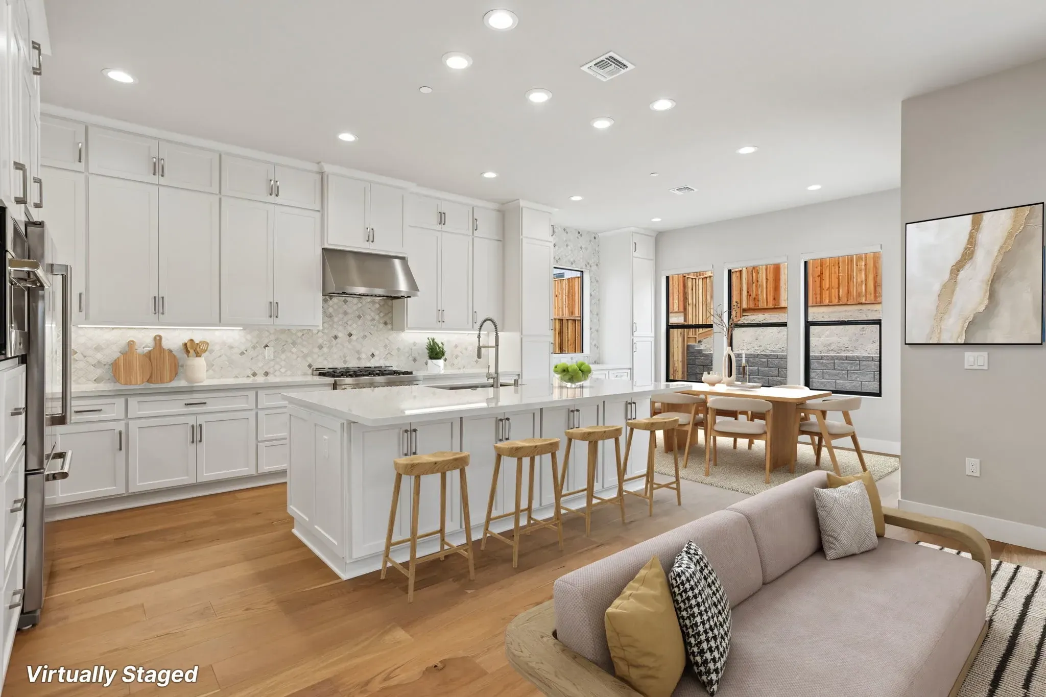 Light House Homesite 657 Kitchen Virtually Staged