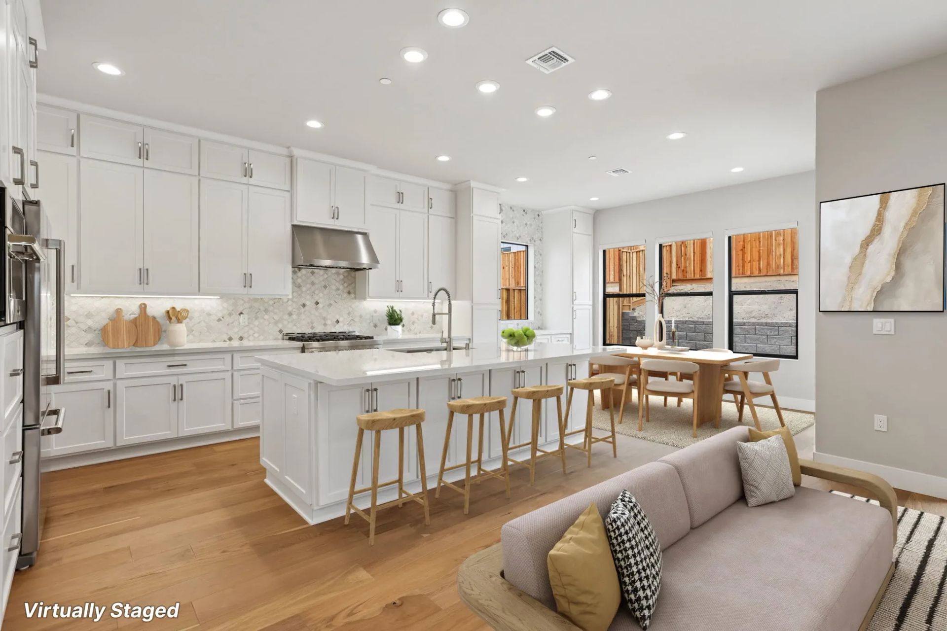 Light House Homesite 657 Kitchen Virtually Staged