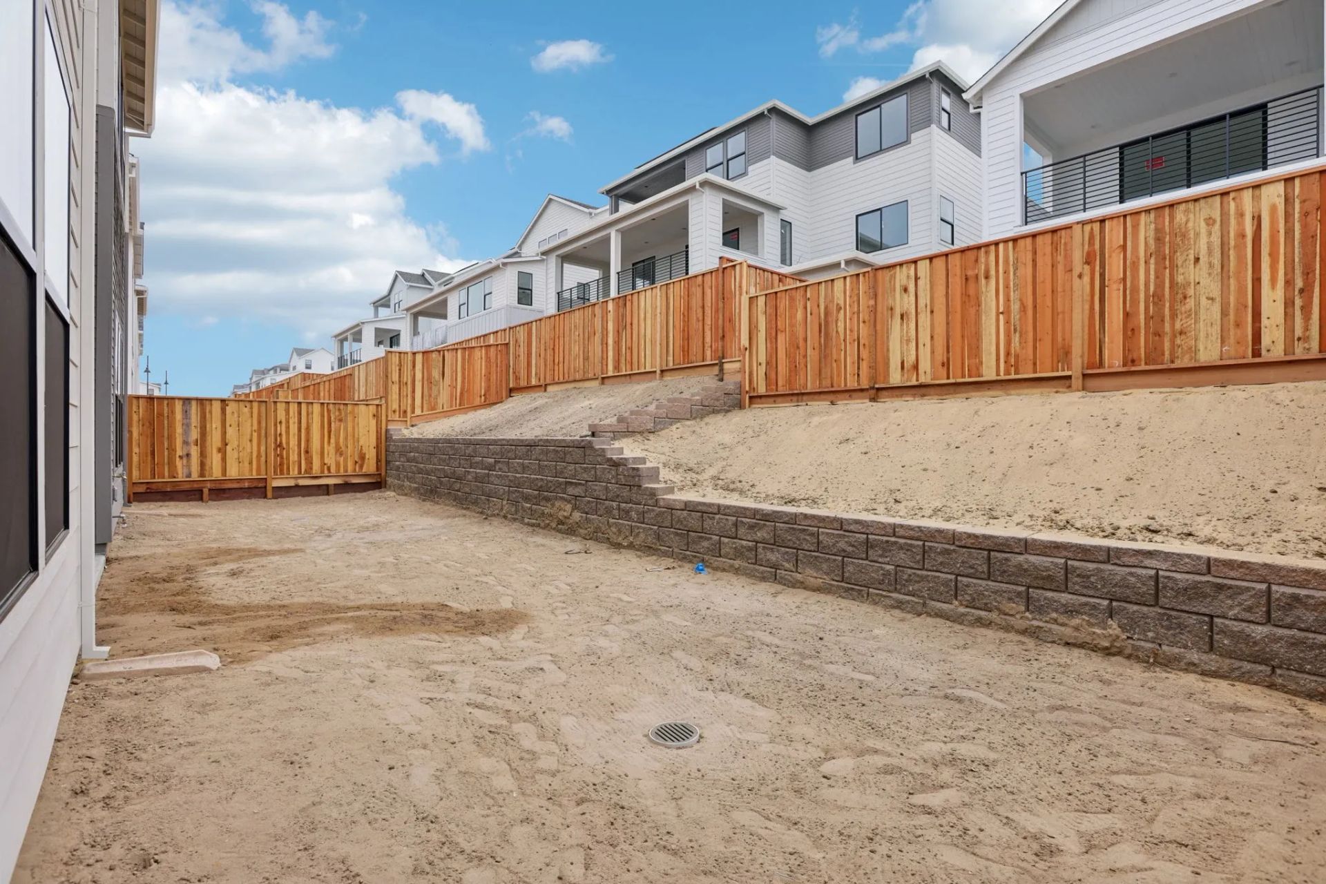 Light House Homesite 657 Backyard
