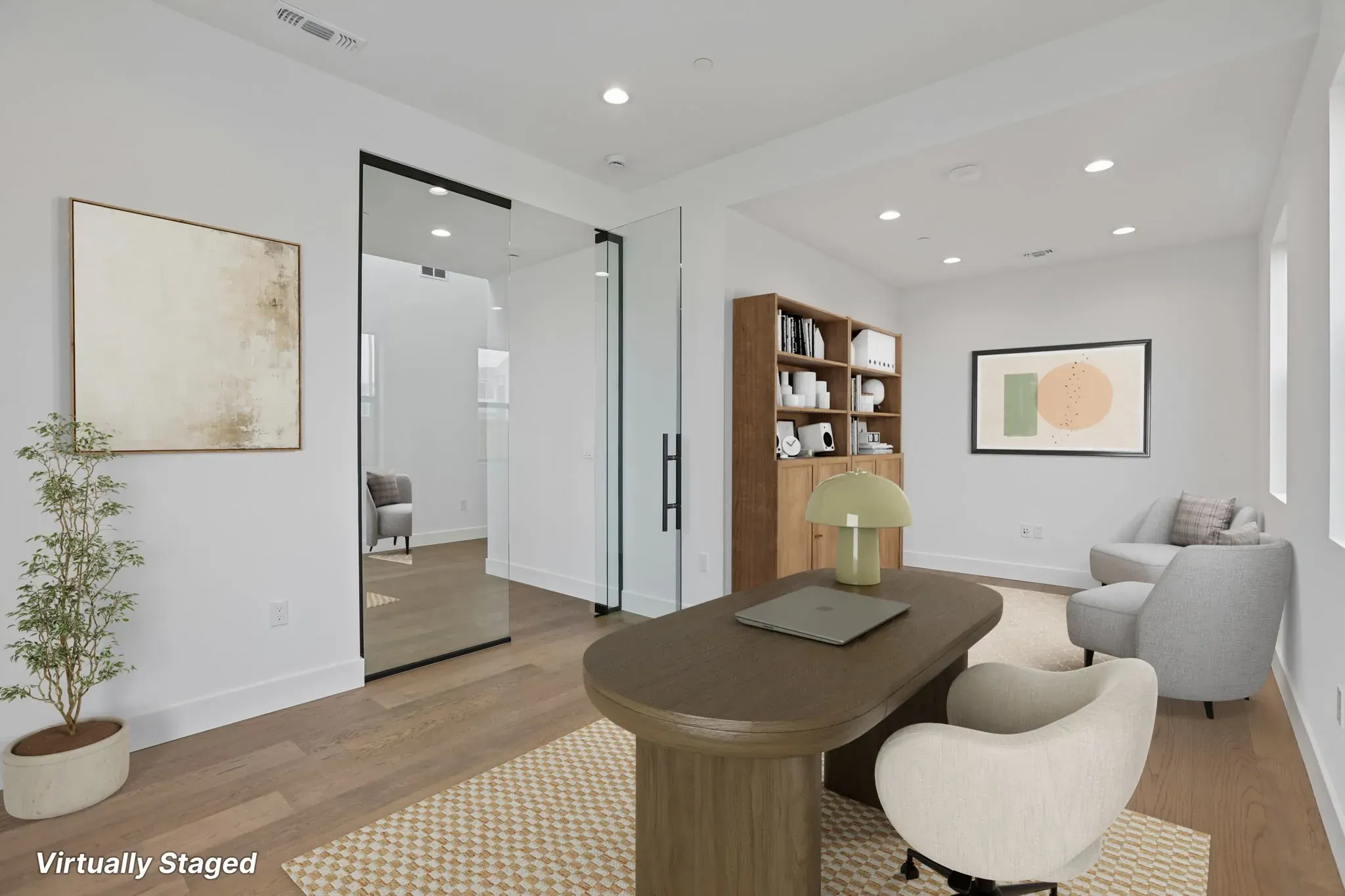 Sky House Homesite 870 Office Virtually Staged