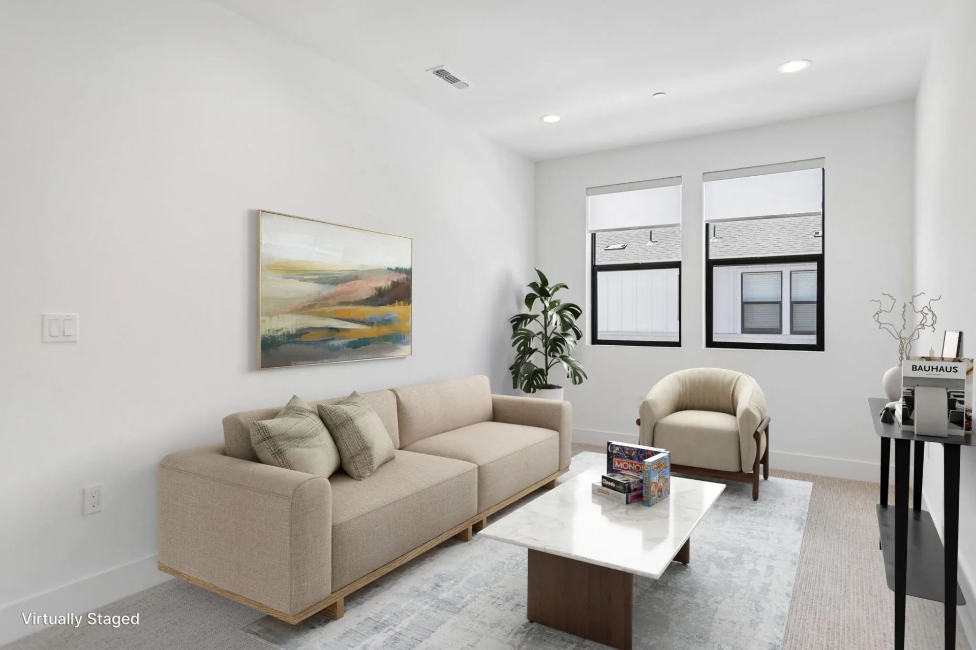 Bay House Homesite 767 Loft Virtually Staged