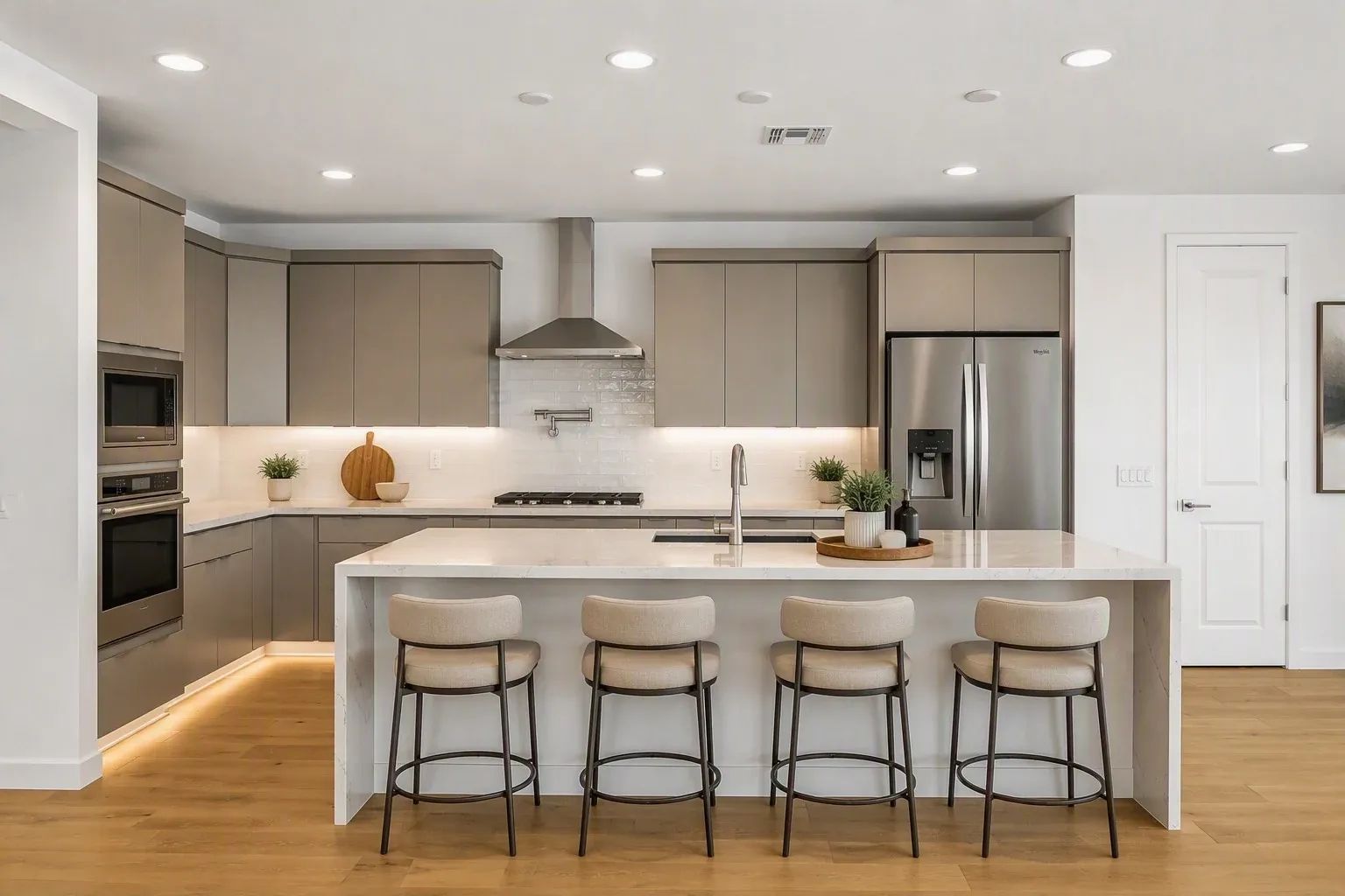 Kitchen Virtually Staged
