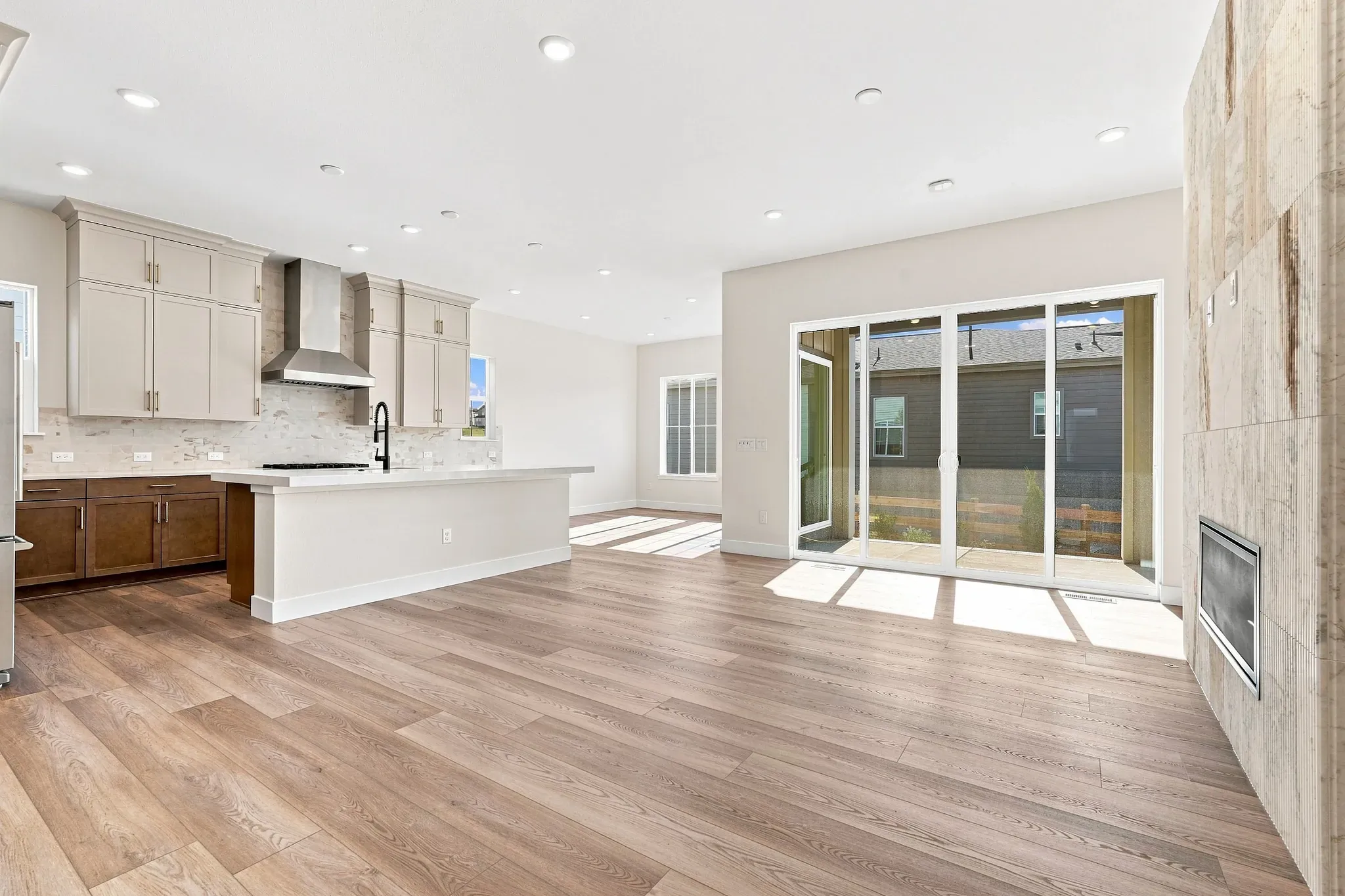 Homesite 50 Great Room, Kitchen + Dining