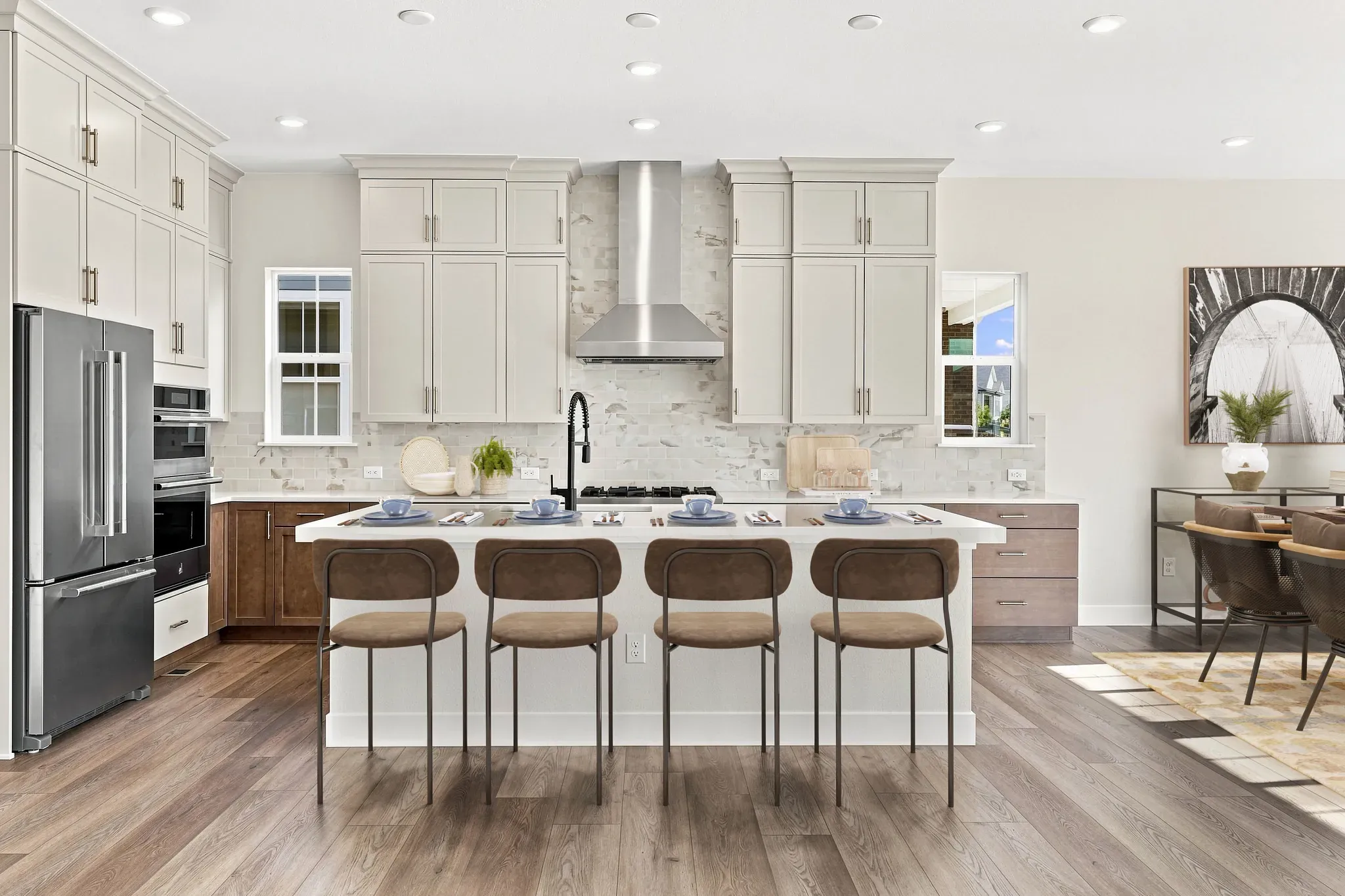 Homesite 50 Kitchen - Virtually Staged