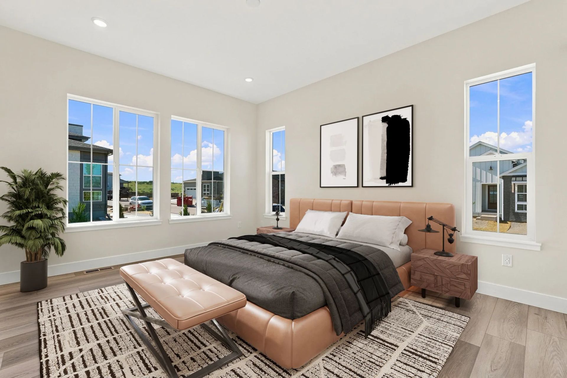 Homesite 50 Primary Bedroom - Virtually Staged