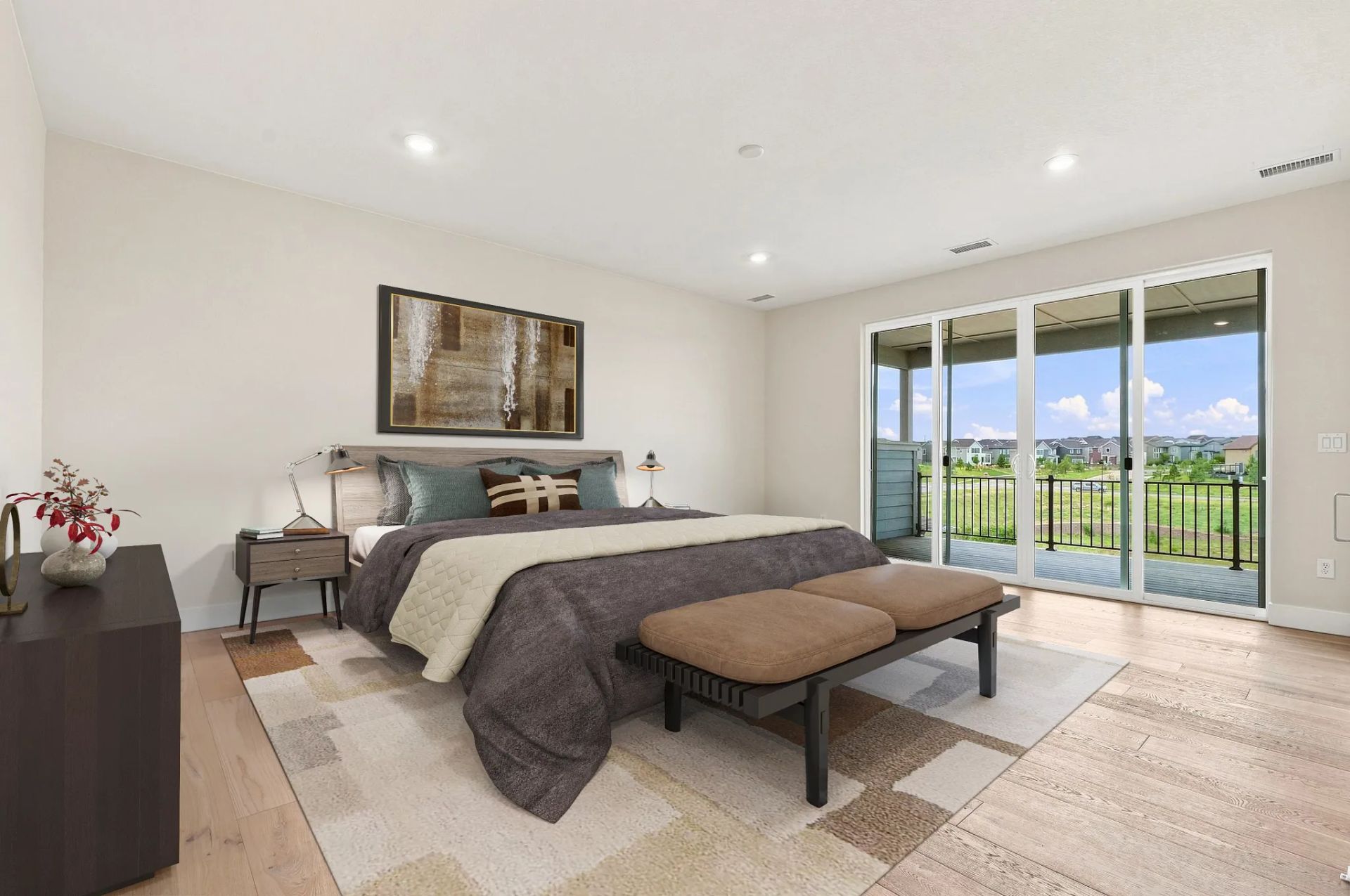 Homesite 3102 Primary Bedroom - Virtually Staged