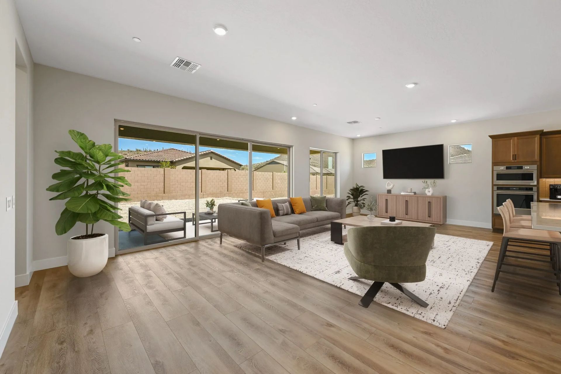 Virtually Staged Trilogy Ridgecrest Discover HS 12
