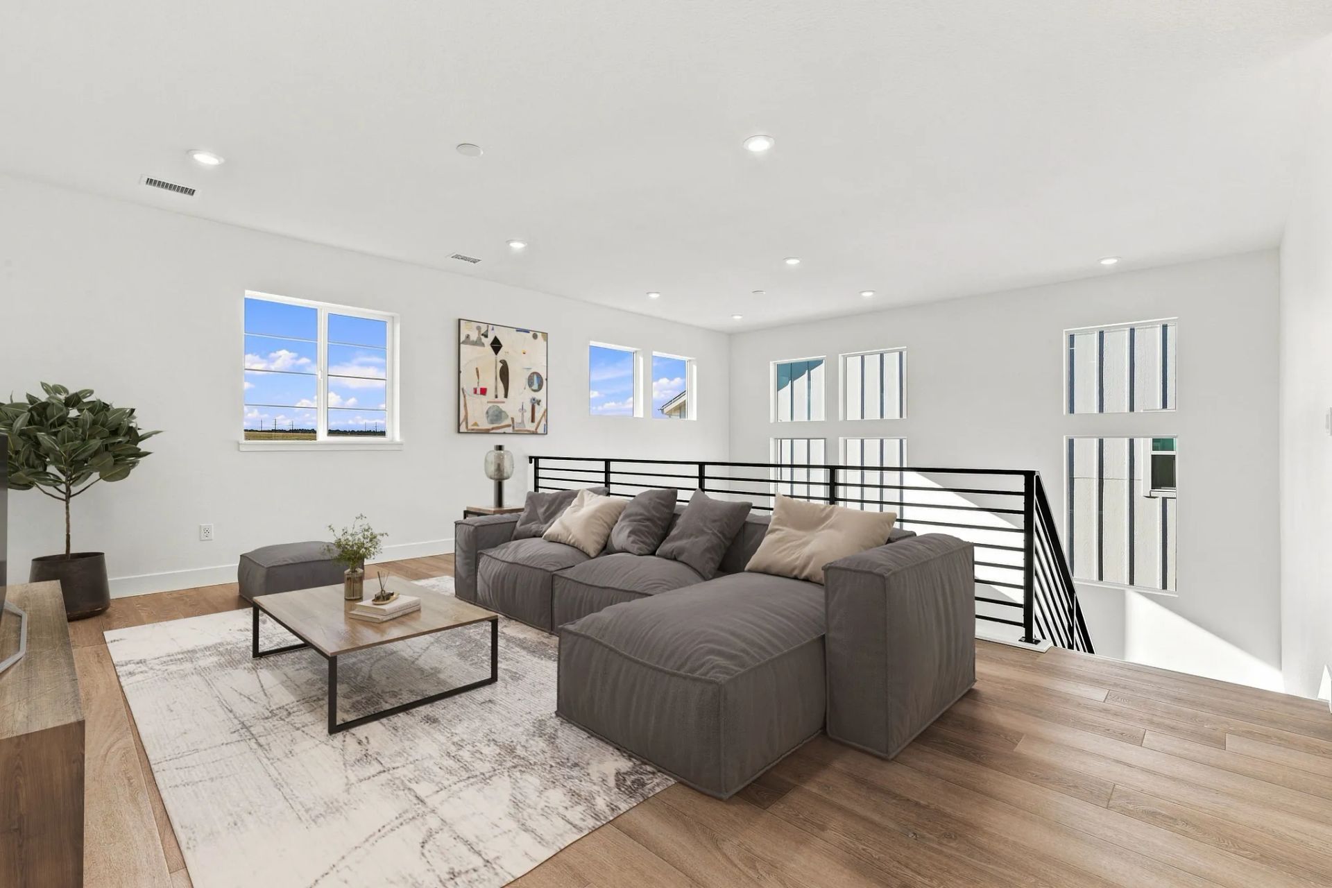 Homesite 12 Loft - Virtually Staged