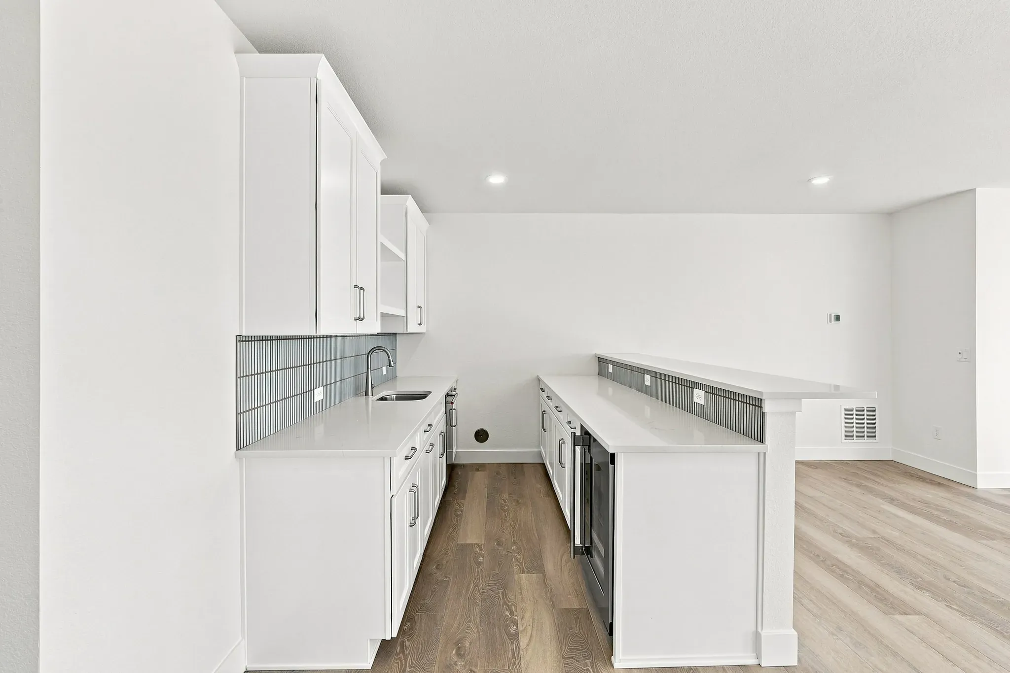Homesite 12 Wet Bar at Finished Basement