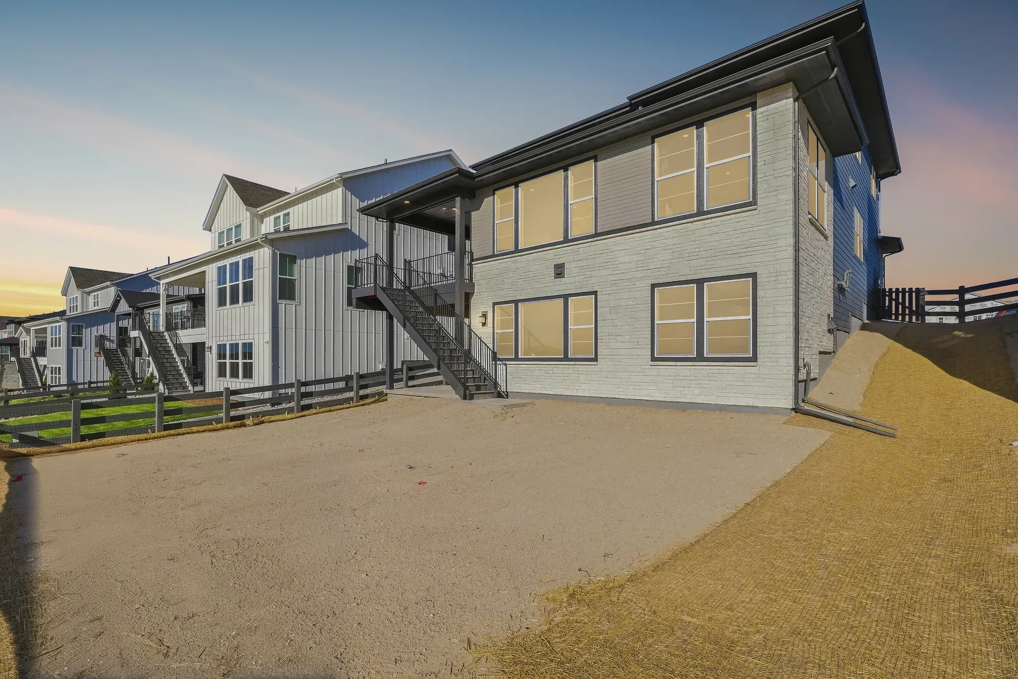 Homesite 12 Backyard