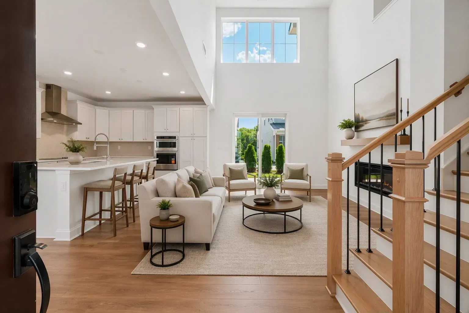 Virtually Staged Great Room