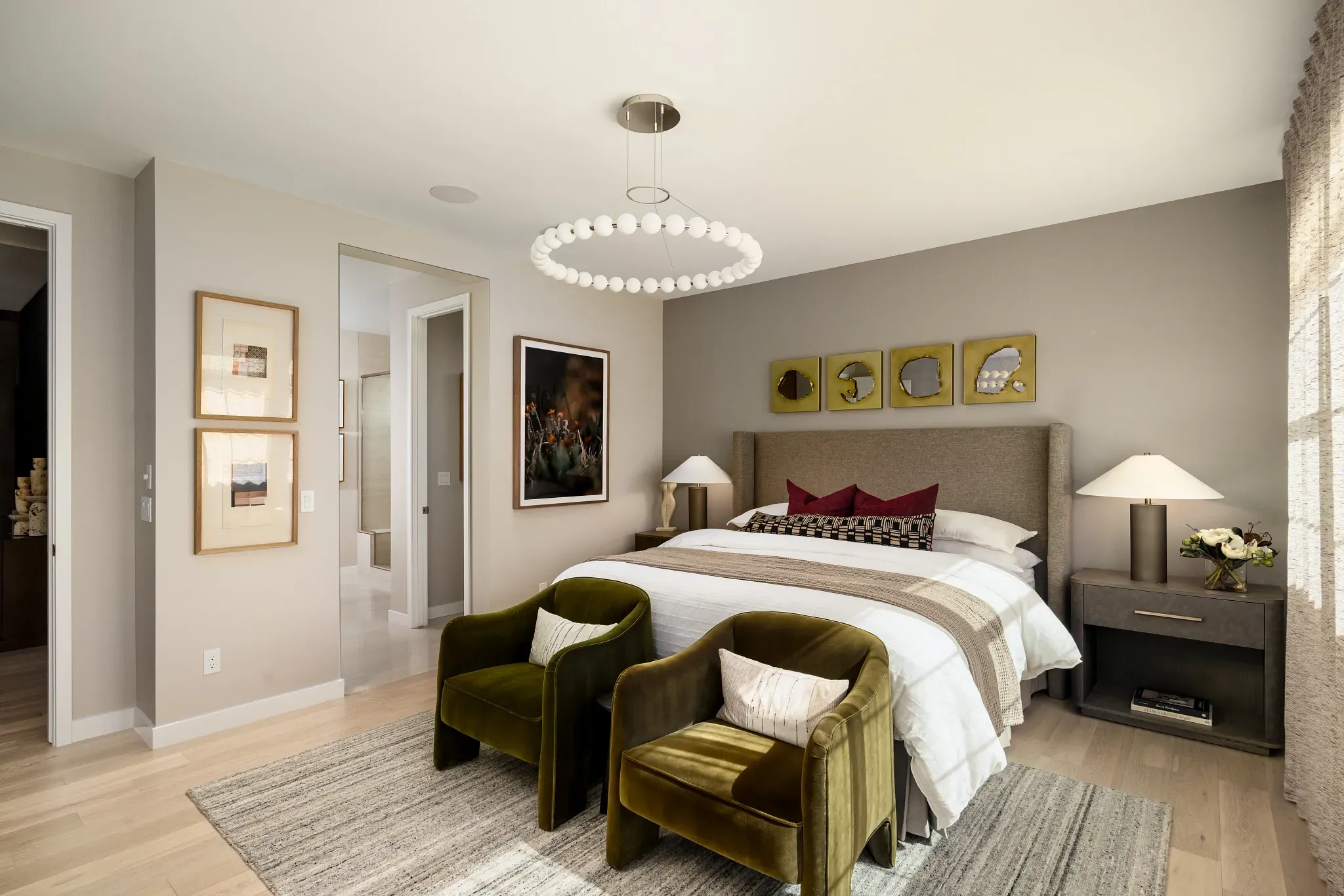 Model Home Primary Bedroom