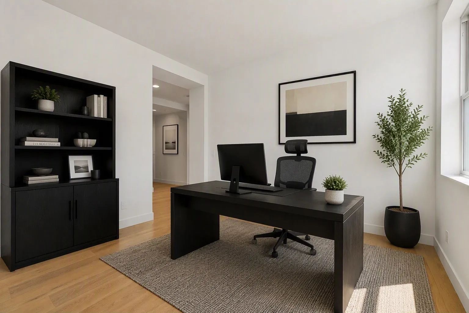 Office Virtually Staged