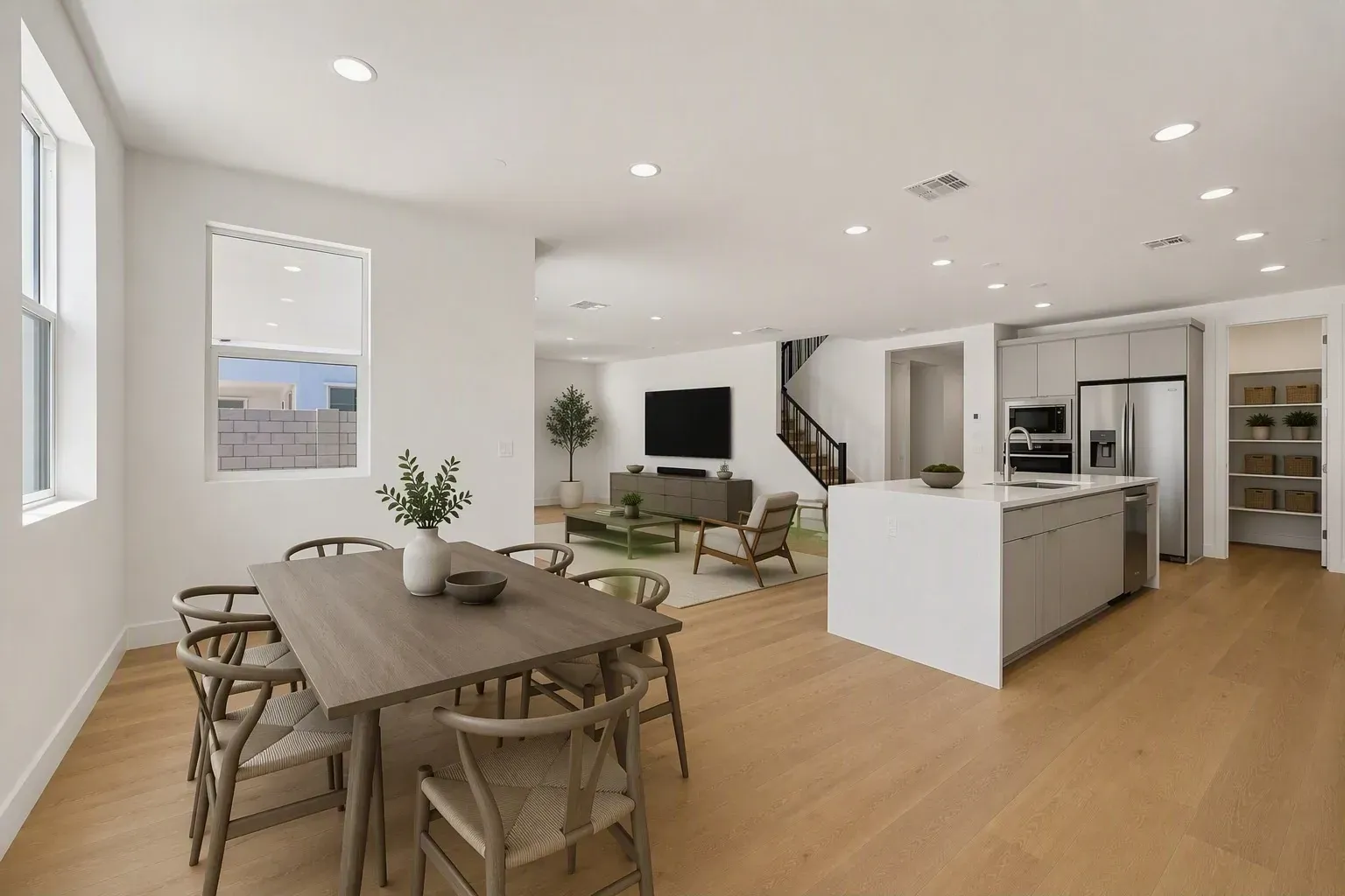 Great Room Virtually Staged