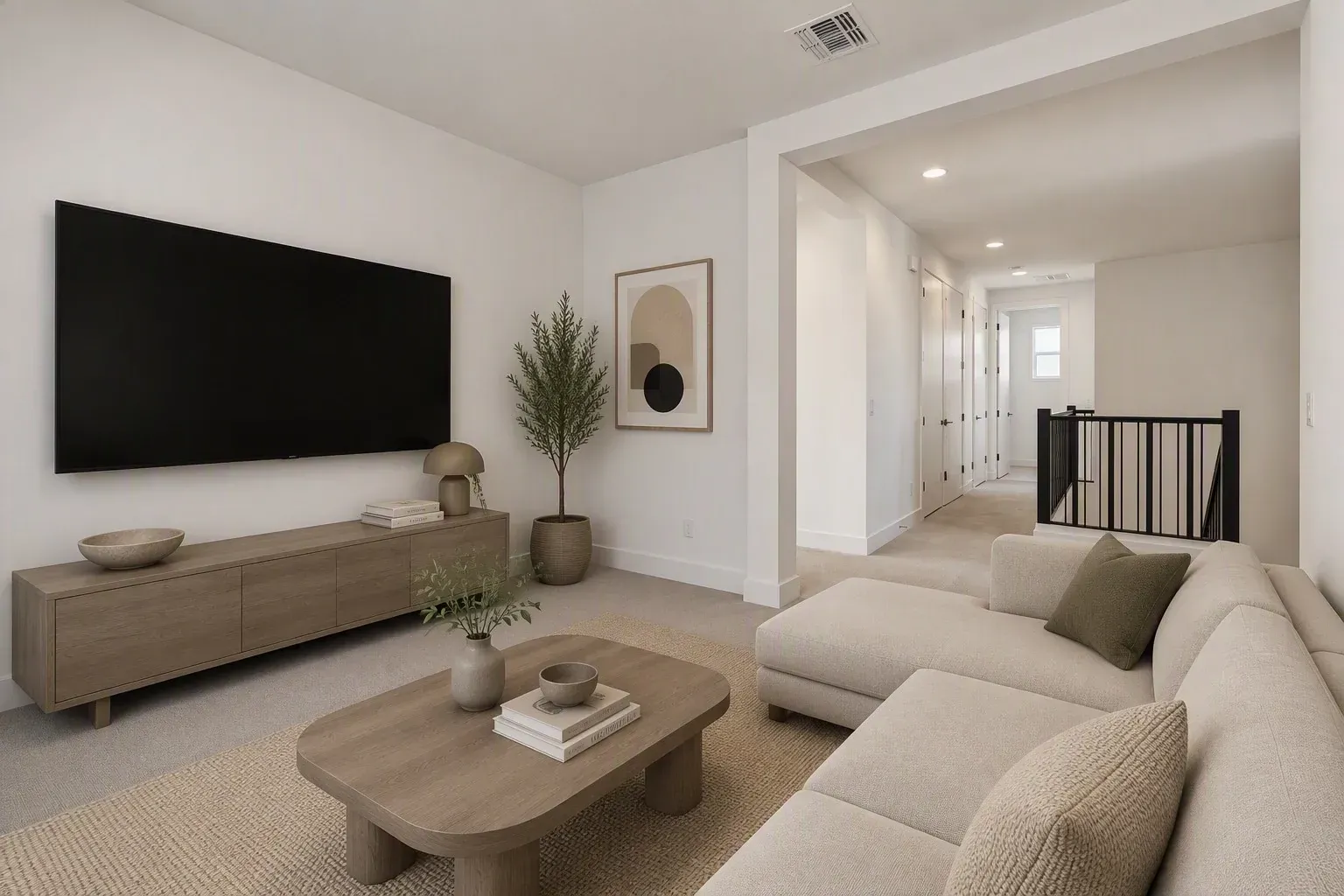 Loft Virtually Staged