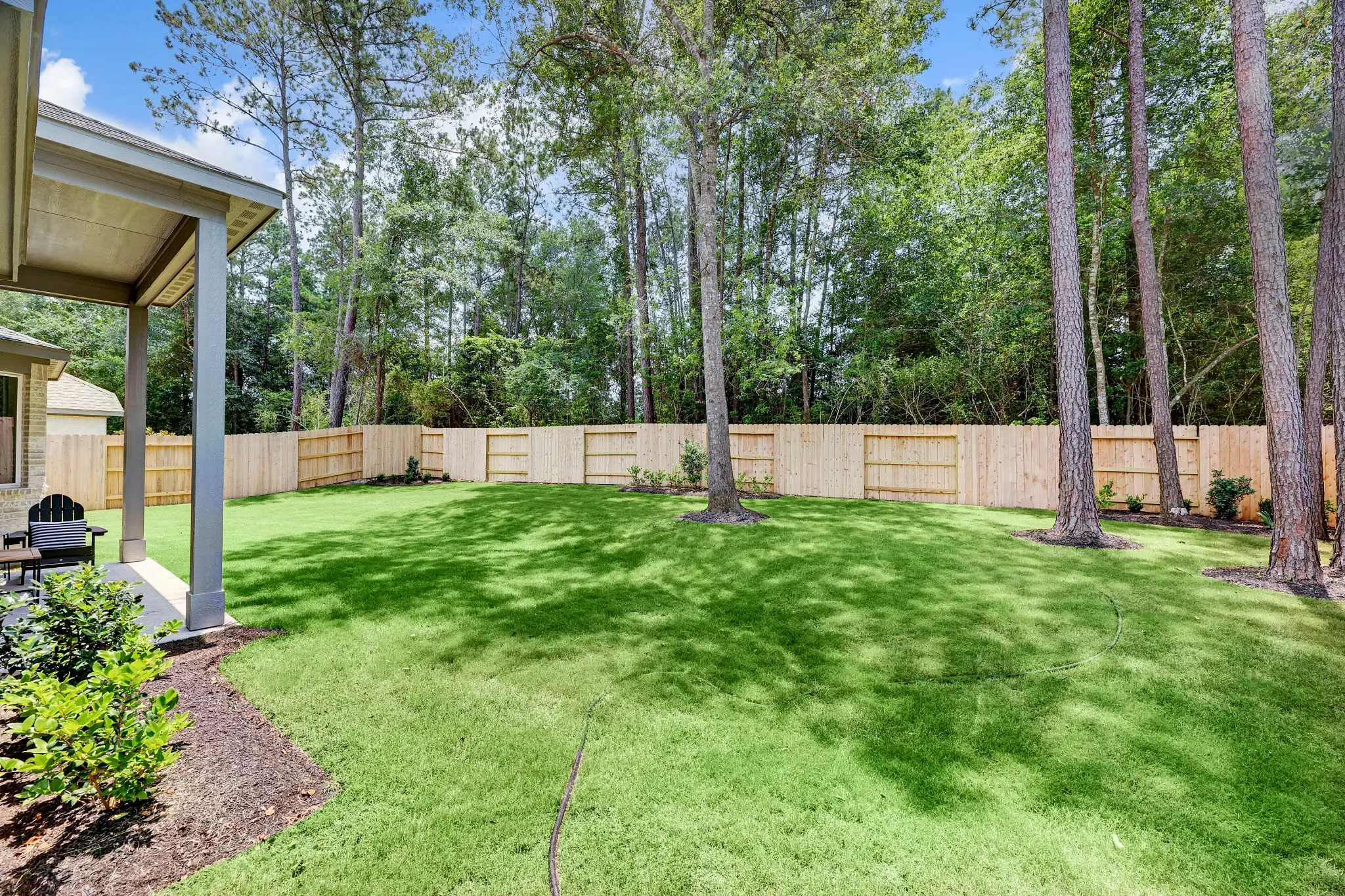 Homesite 0108 Backyard - Staged
