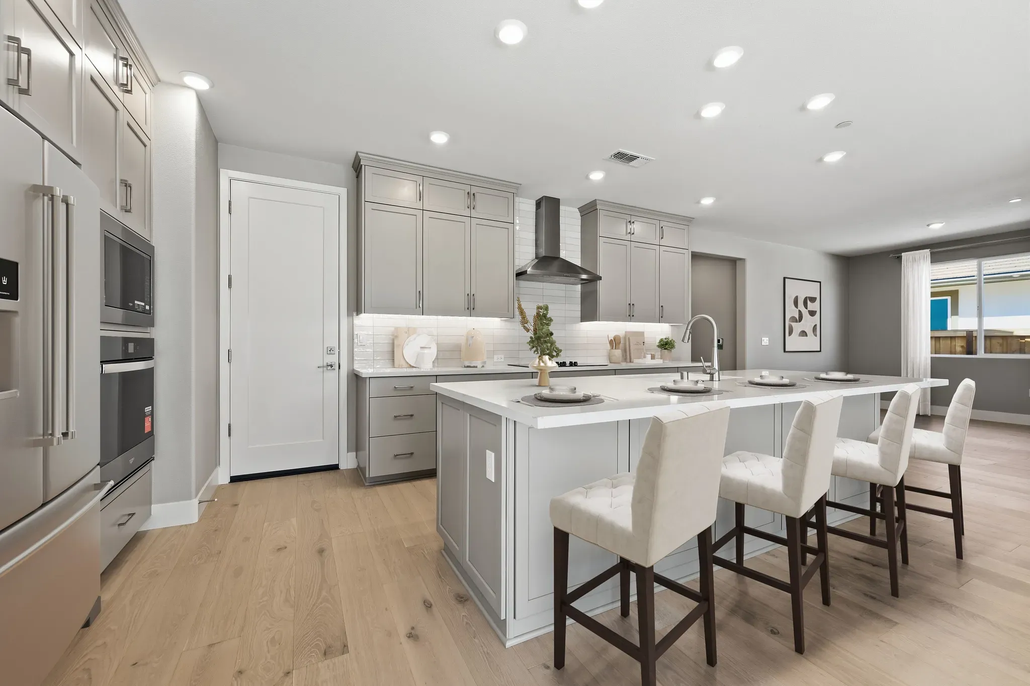Kitchen Virtually Staged