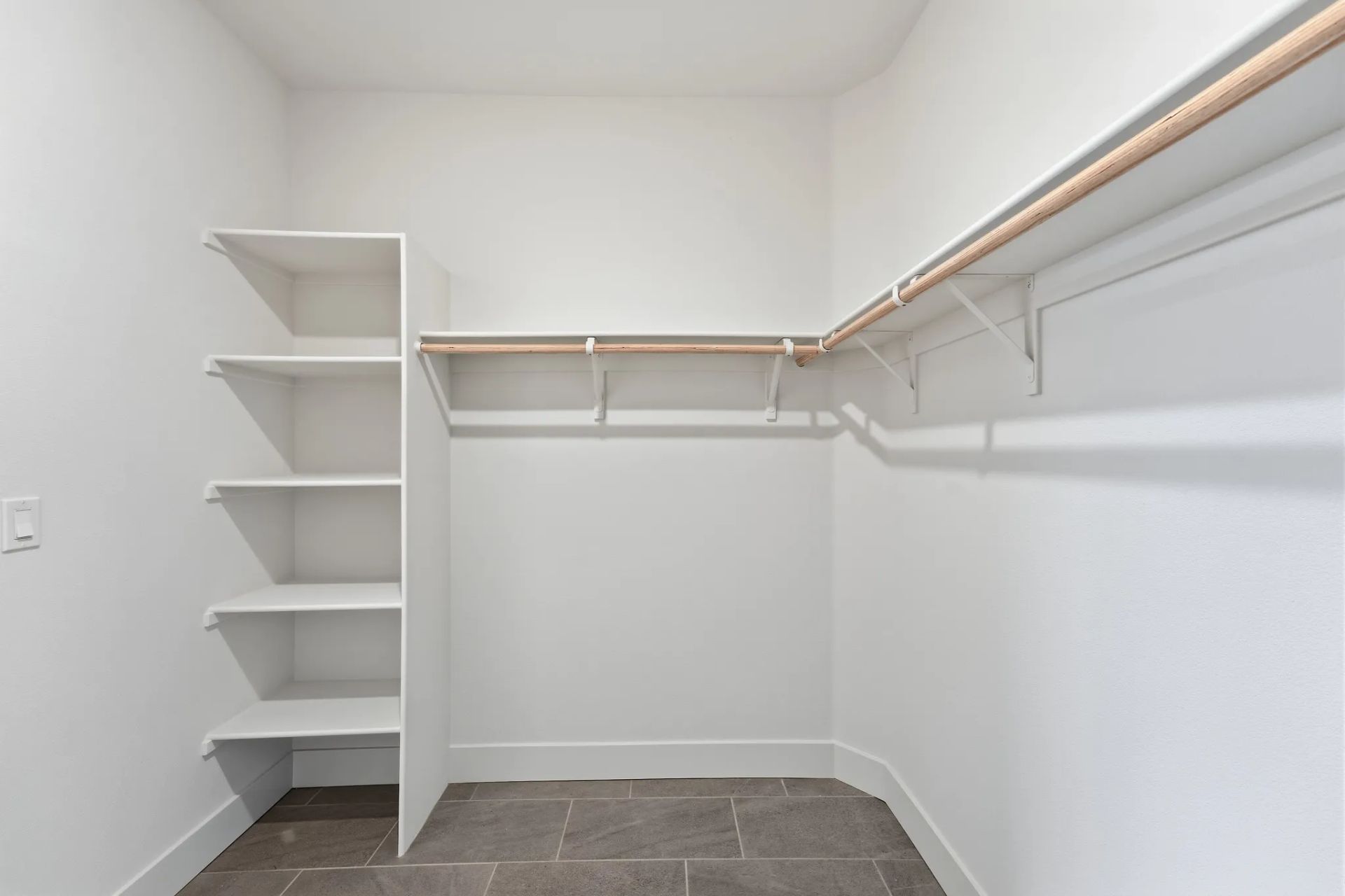 Primary Walk In Closet