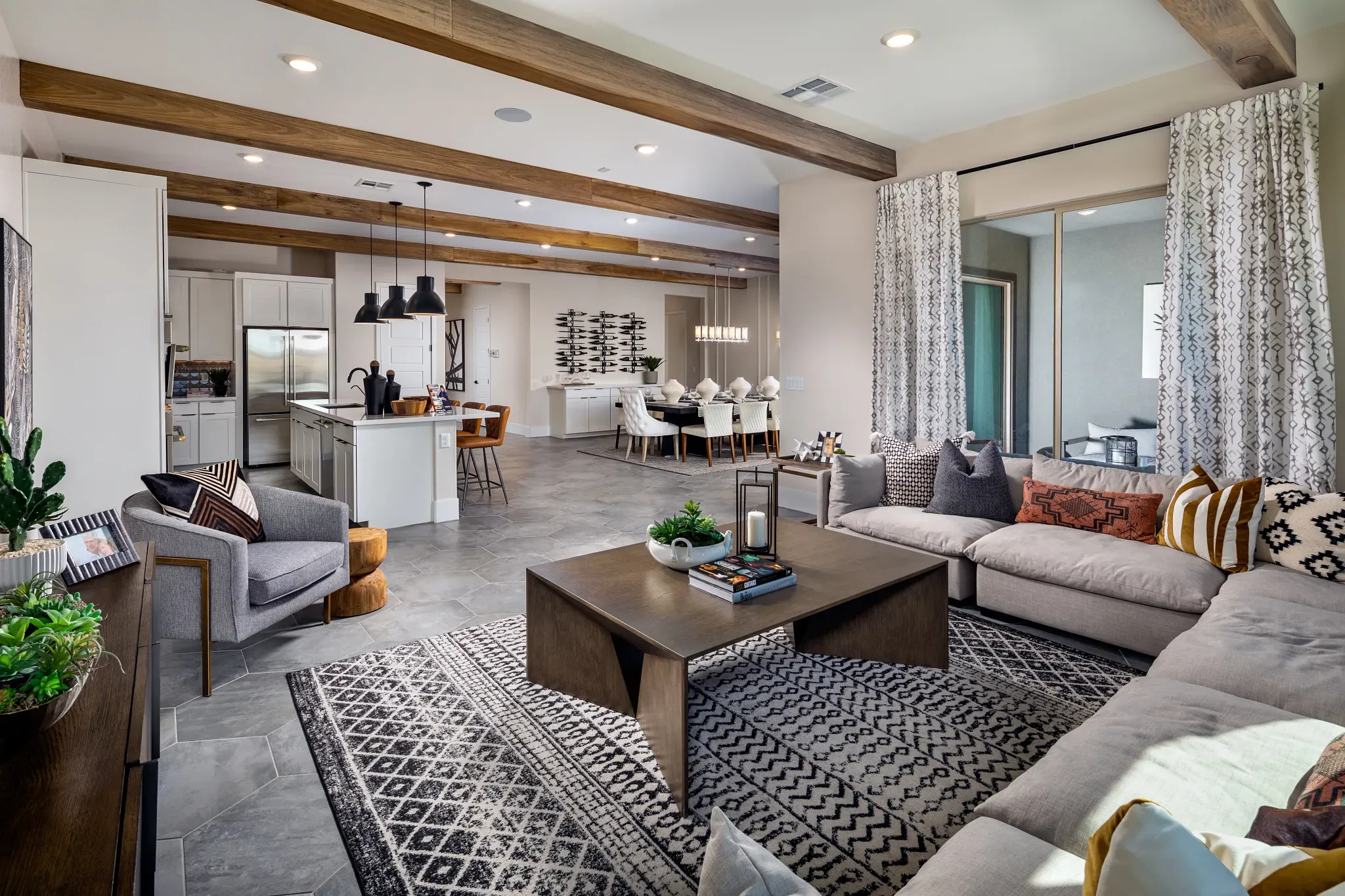 Trilogy Sunstone Latitude Model Home Great Room
