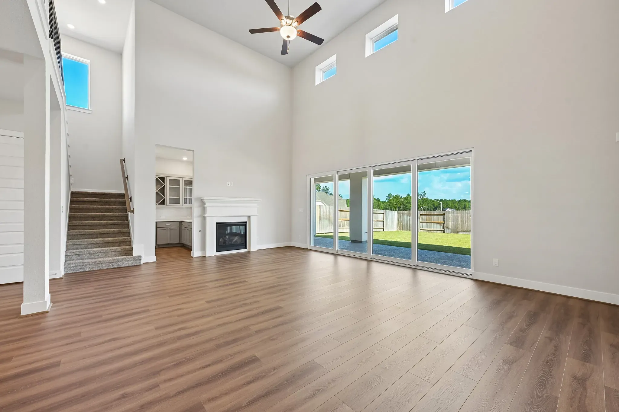 Homesite 2301 Great Room - Staged