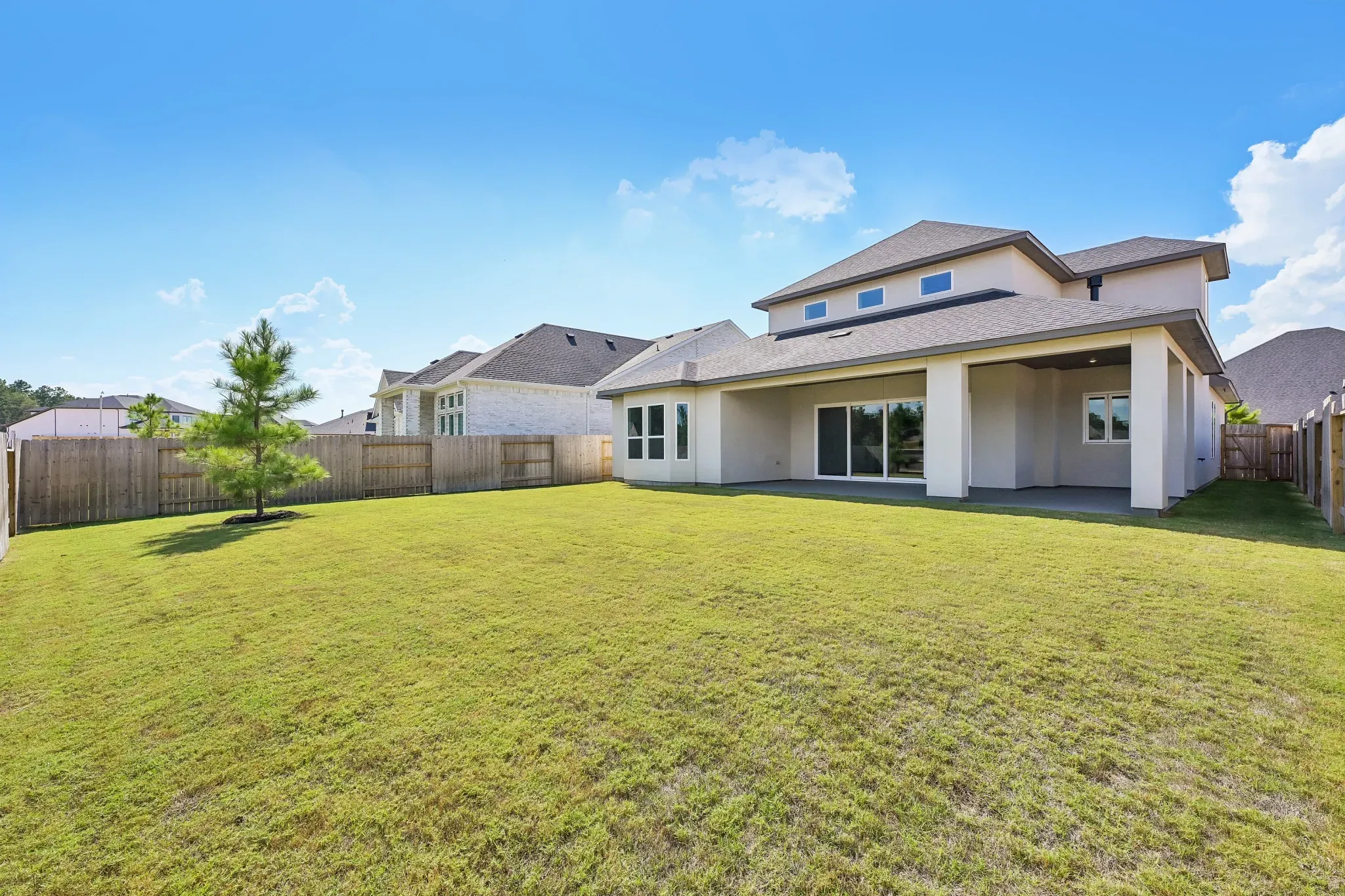 Homesite 2301 Backyard