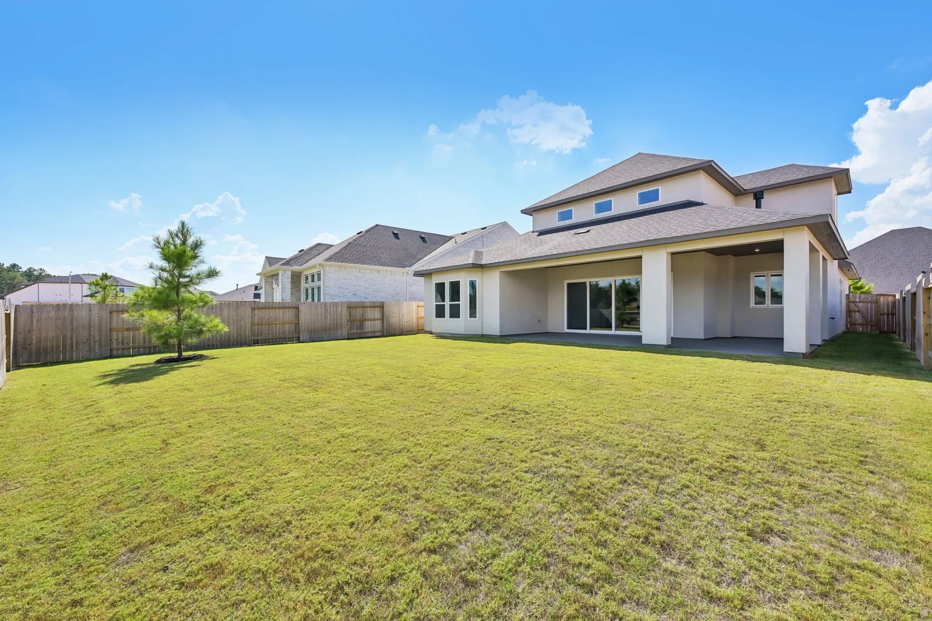Homesite 2301 Backyard