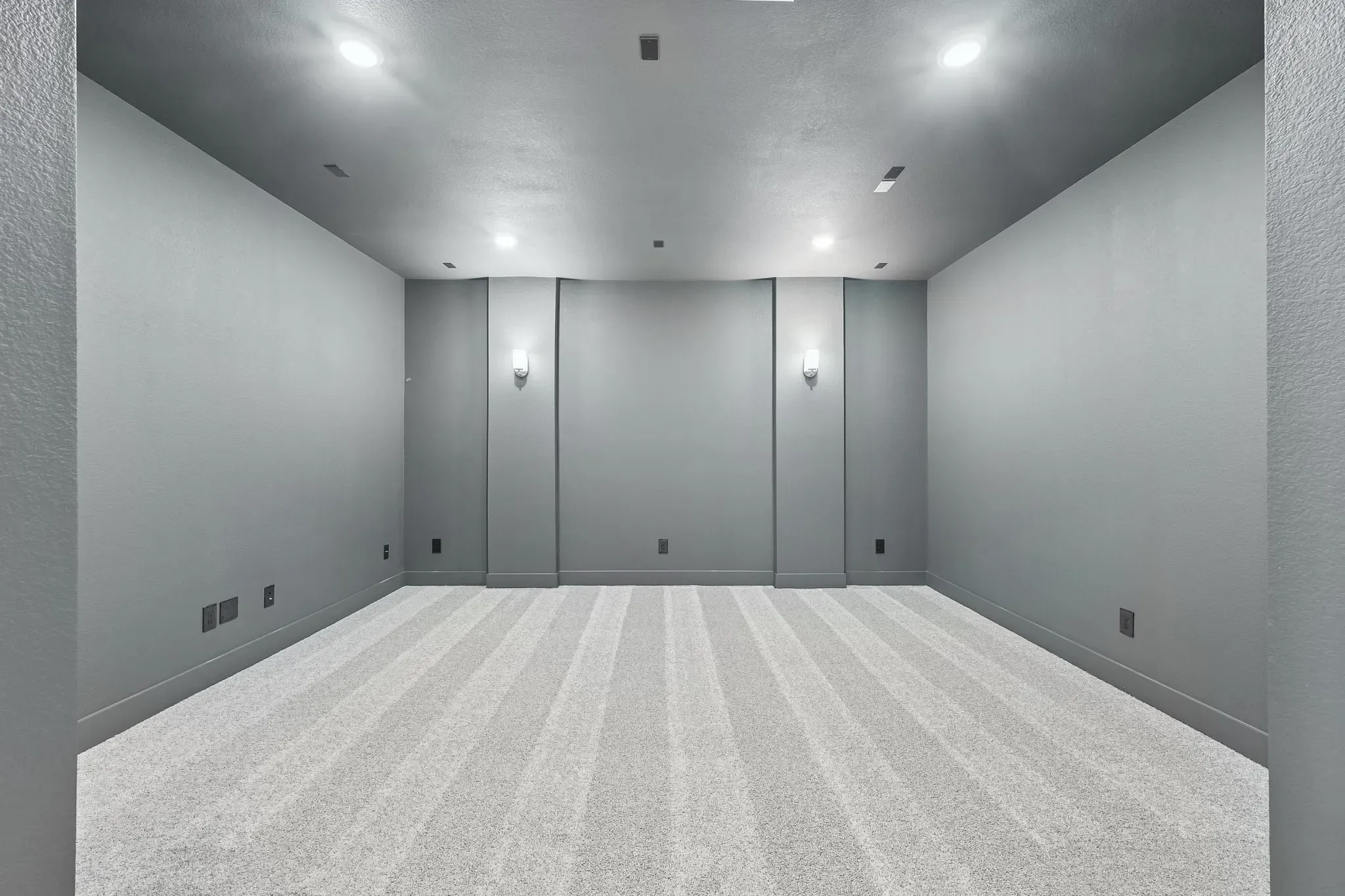 Homesite 2301 Media Room - Staged