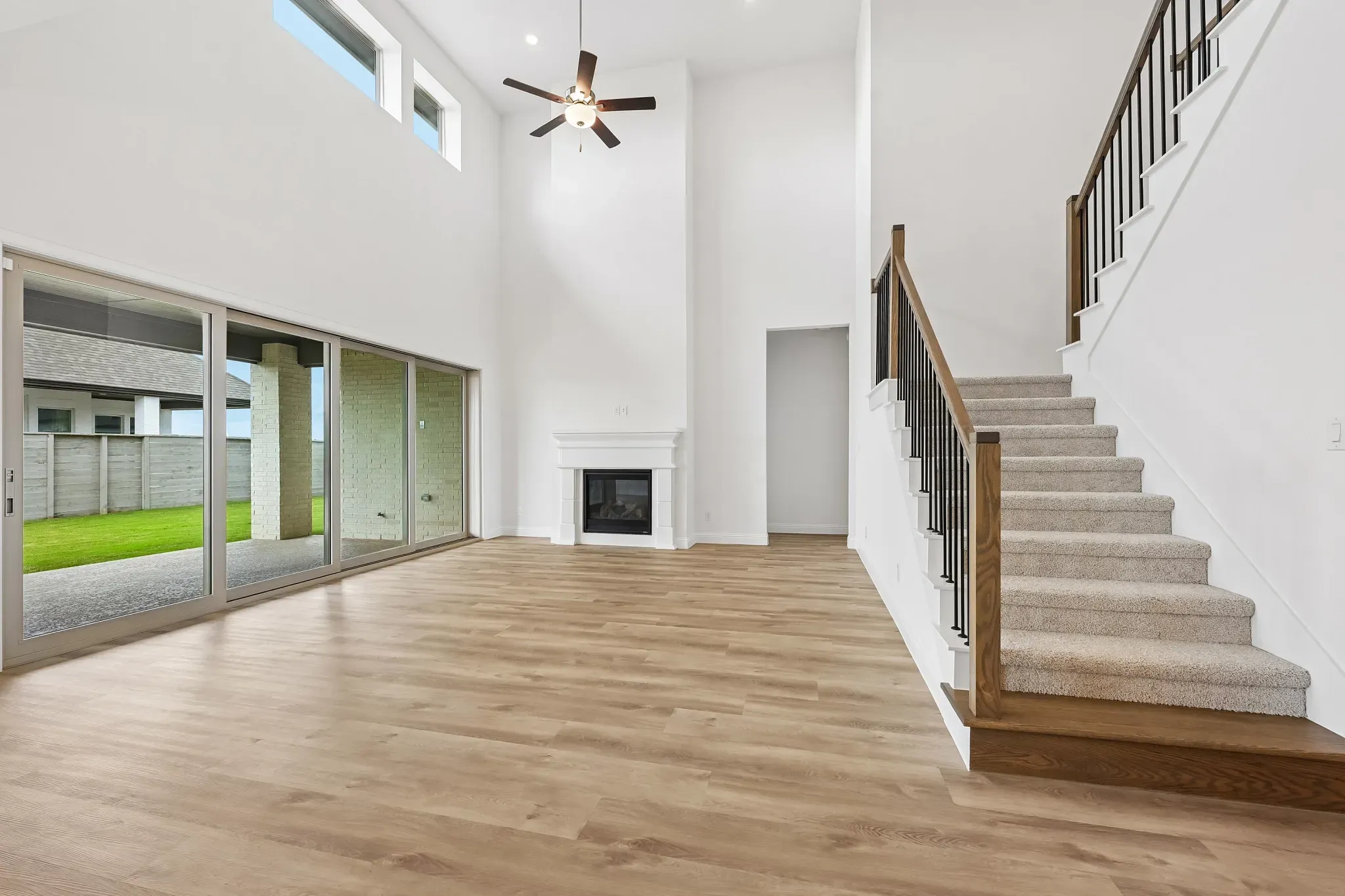 Homesite 1405 Great Room - Staged