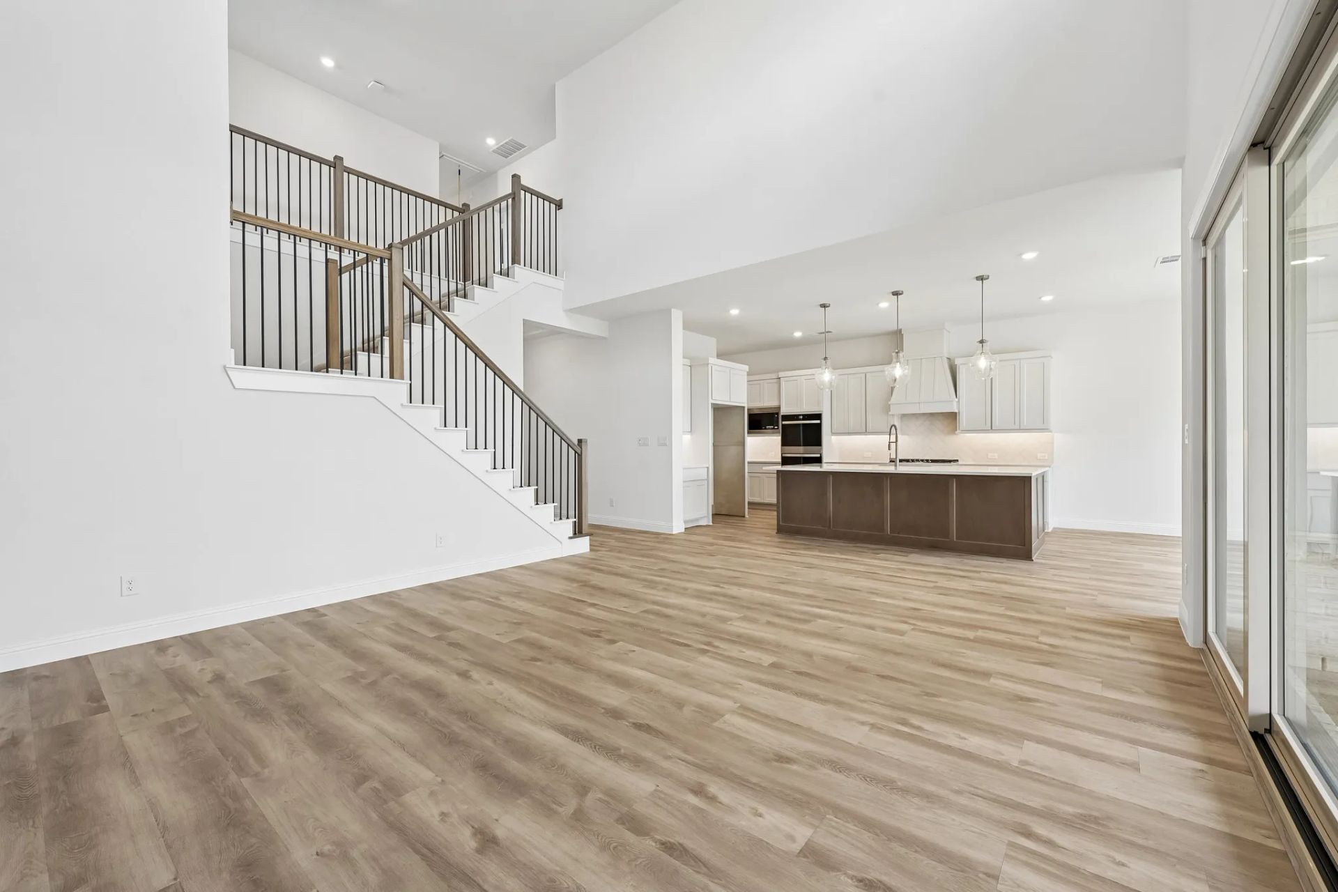Homesite 1405 Great Room - Staged
