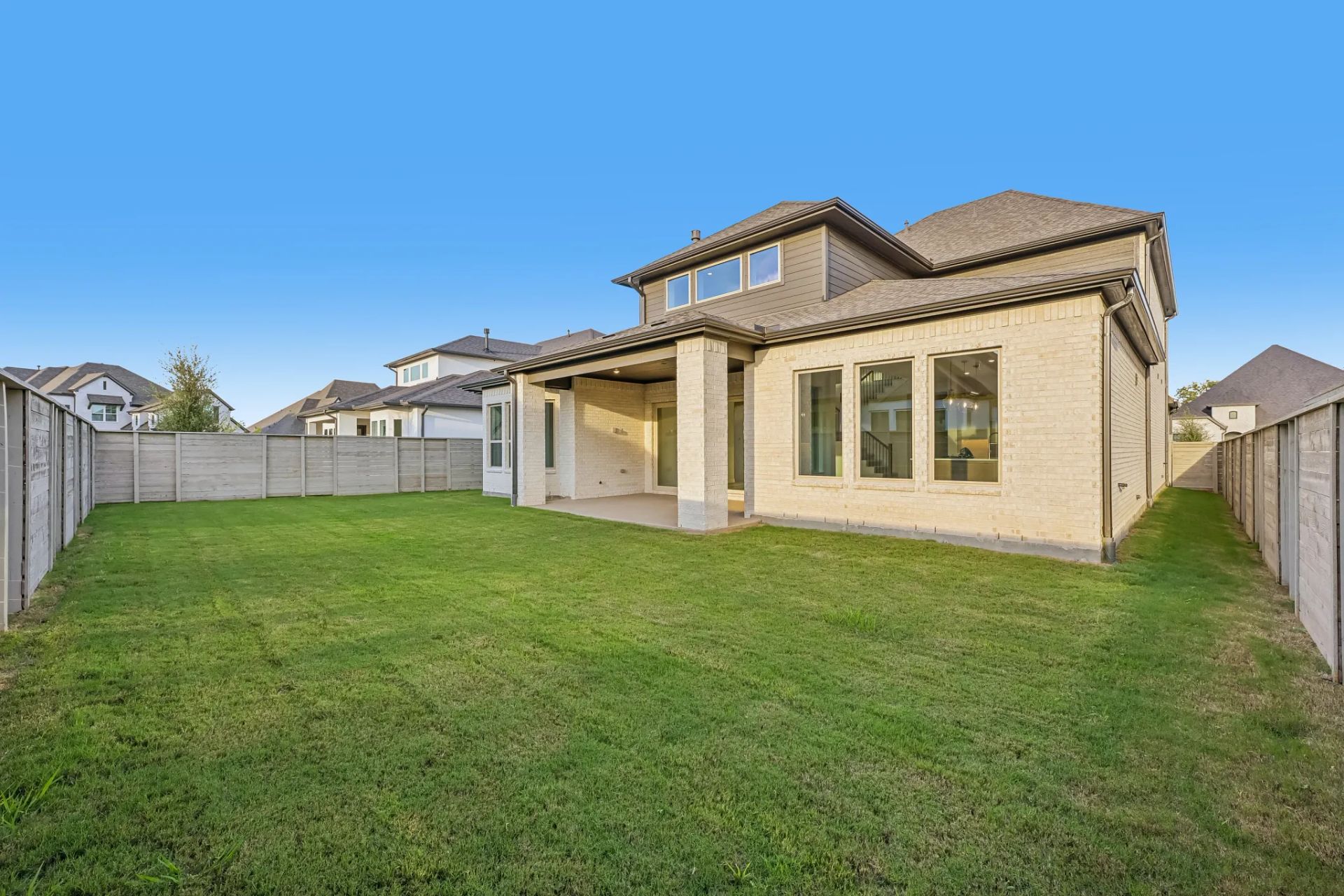 Homesite 1405 Backyard
