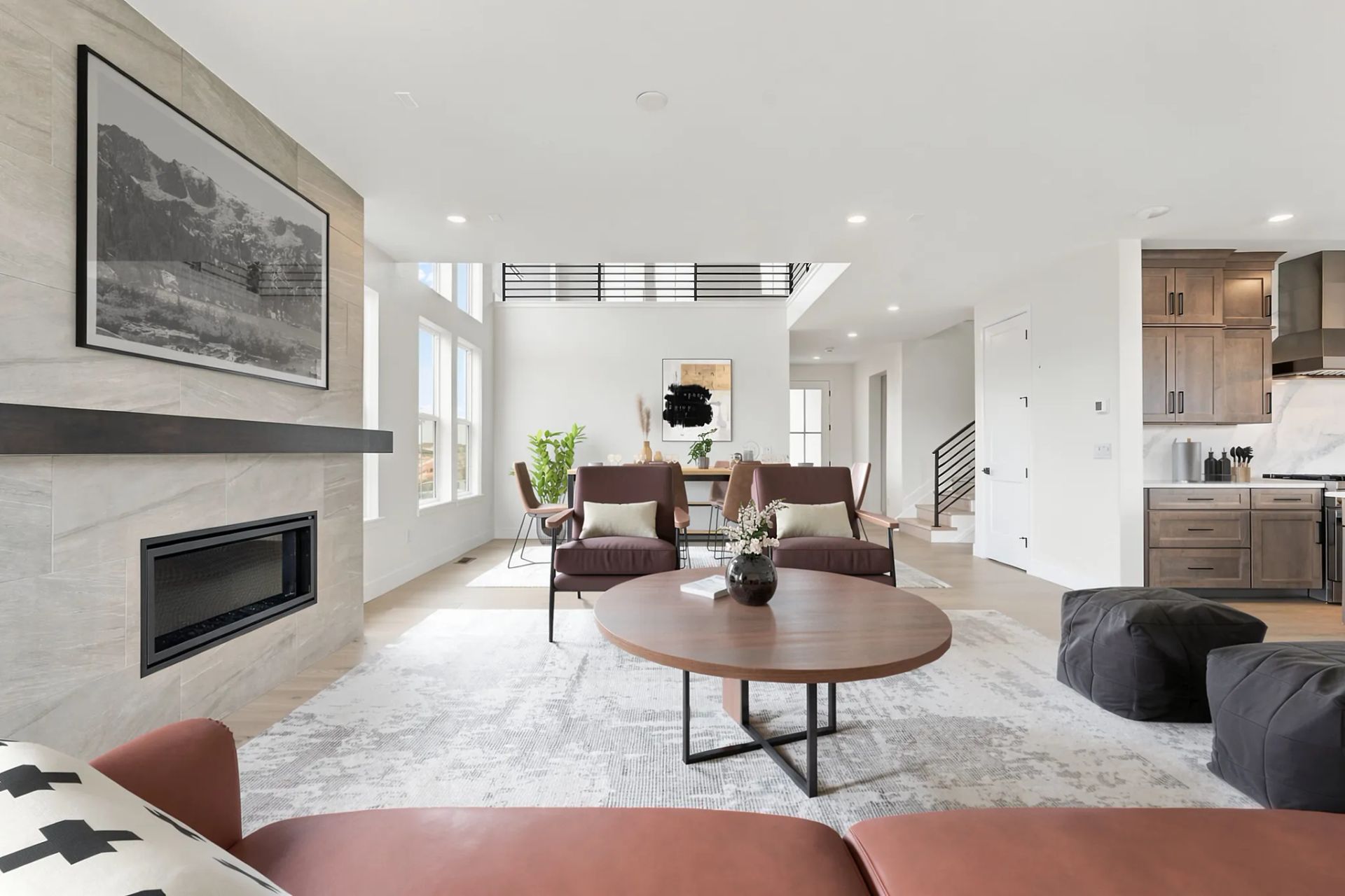 Homesite 11 Great Room + Dining - Virtually Staged