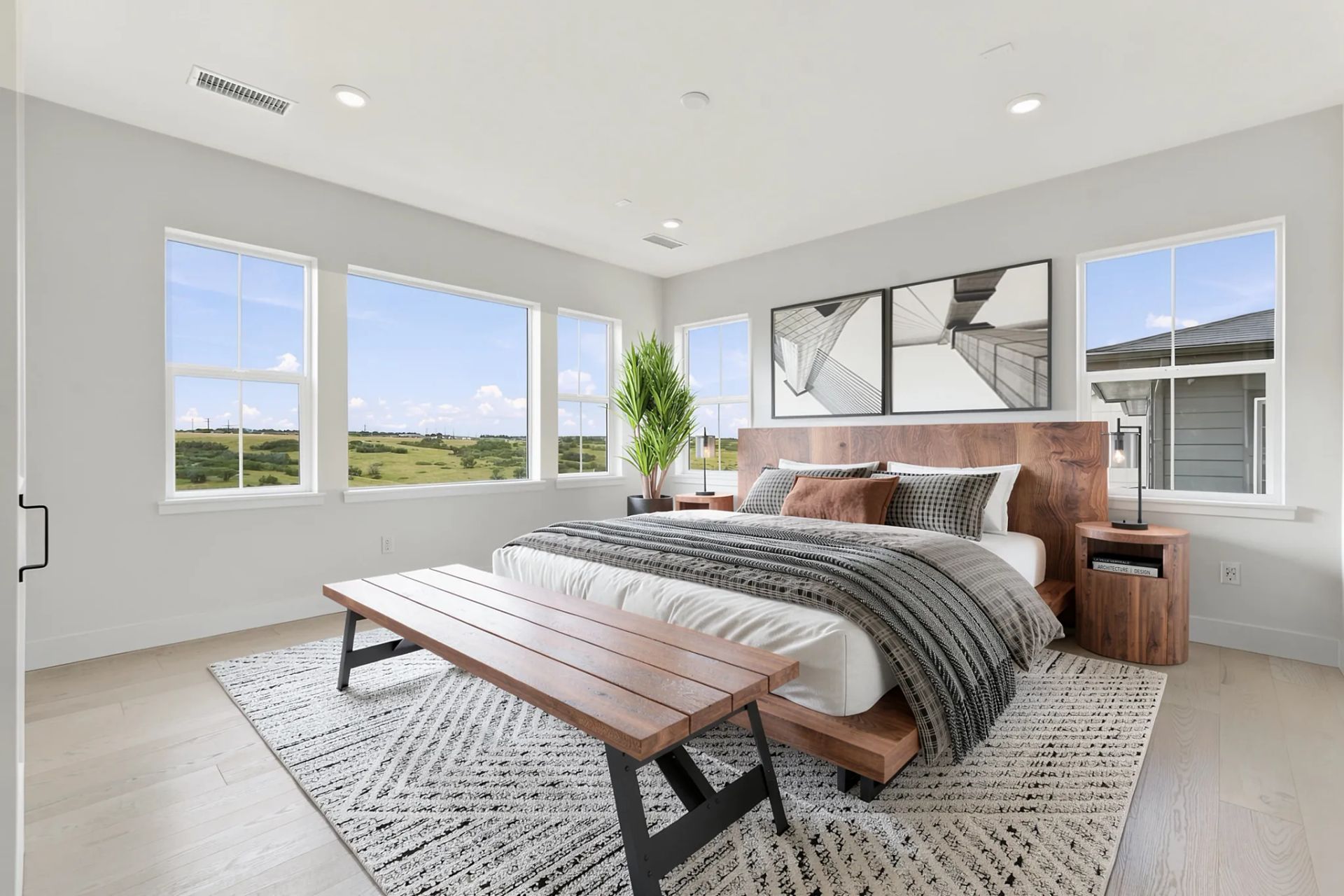Homesite 11 Primary Bedroom - Virtually Staged