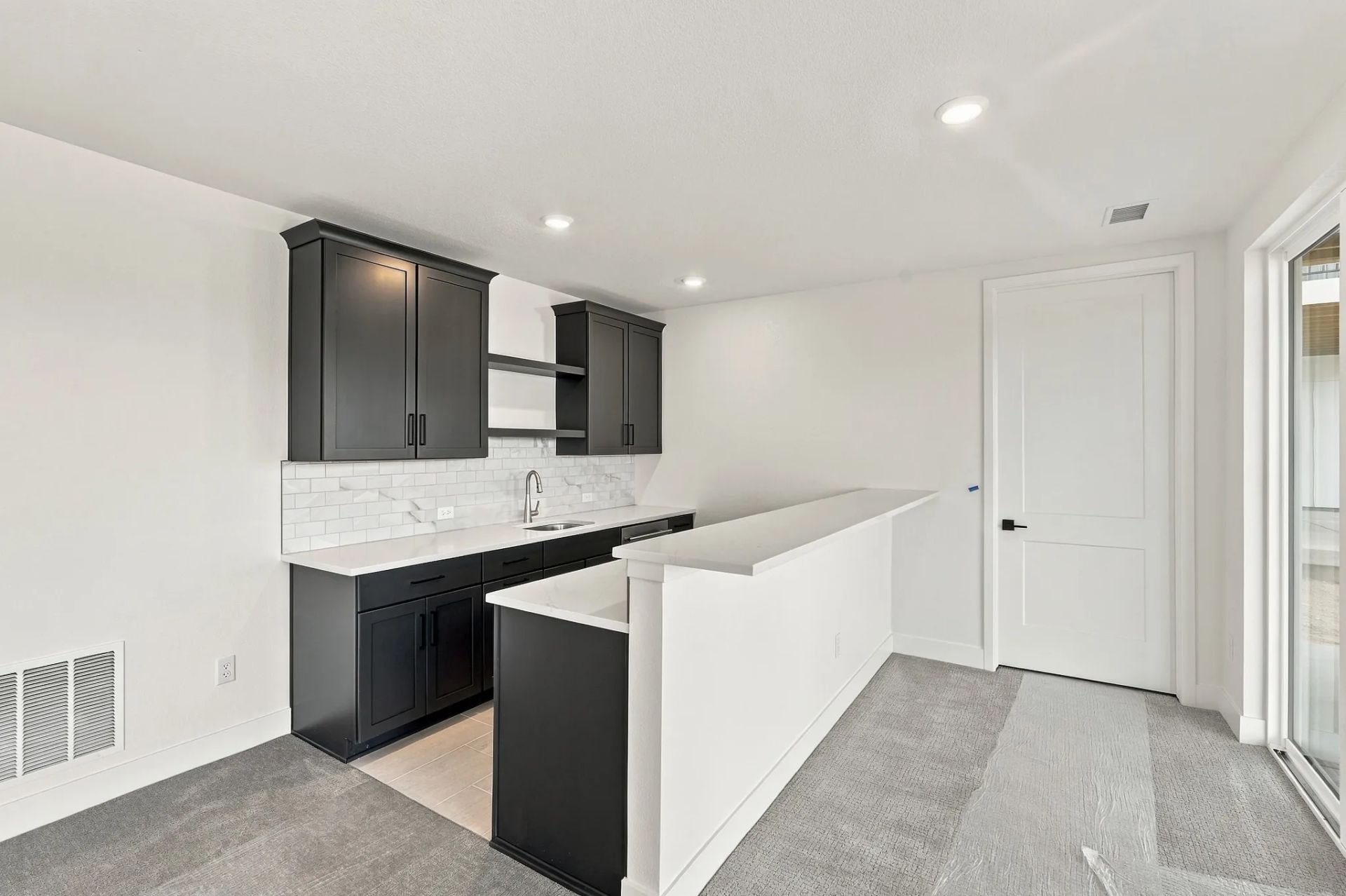 Homesite 11 Wet Bar at Finished Basement