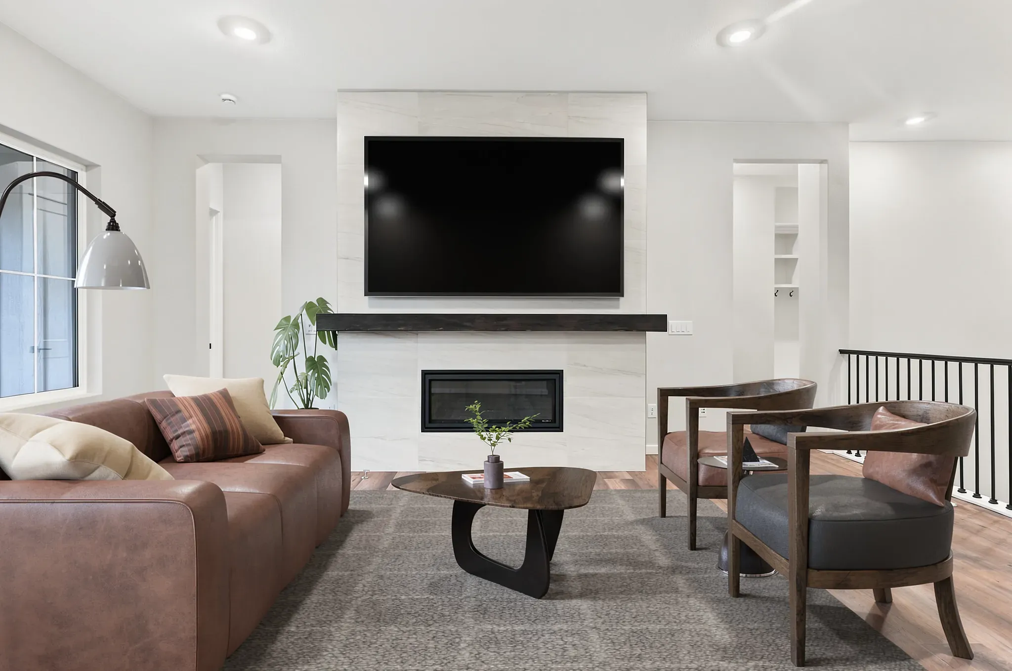 Homesite 67 Great Room - Virtually Staged